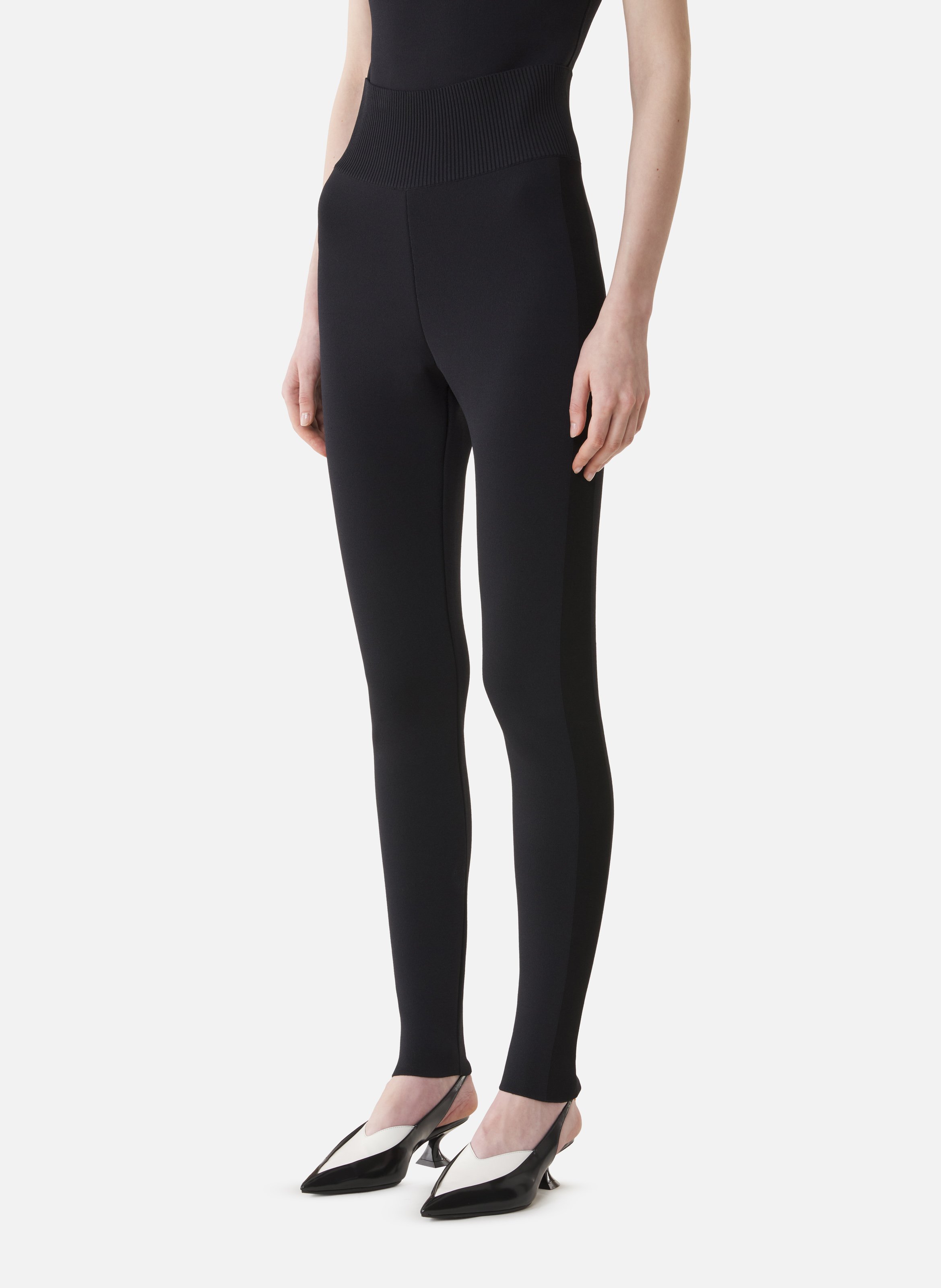 Legging en maille LANVIN Noir