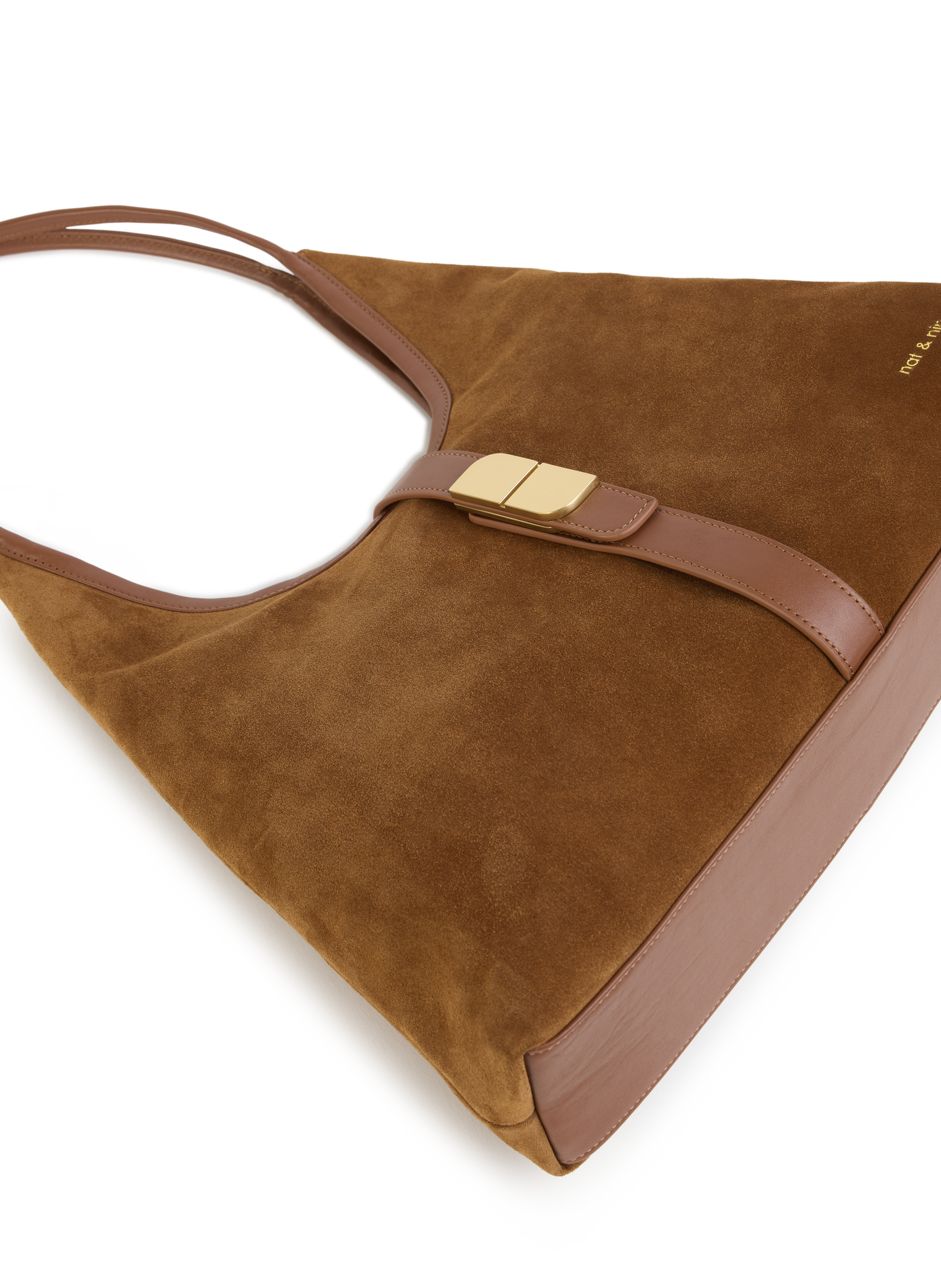 Lederhandtasche NAT & NIN Braun