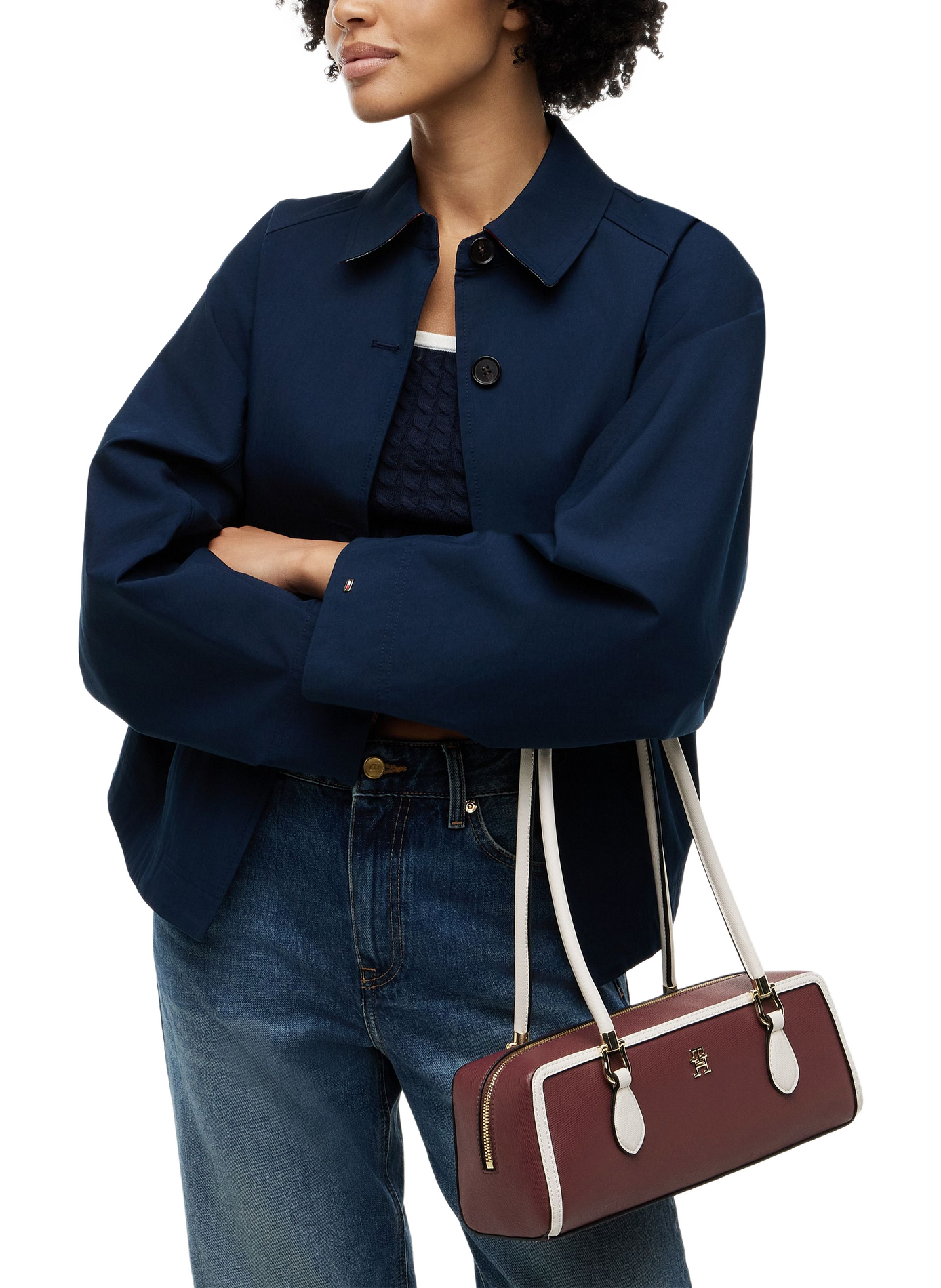 Shoulder bag TOMMY HILFIGER Red