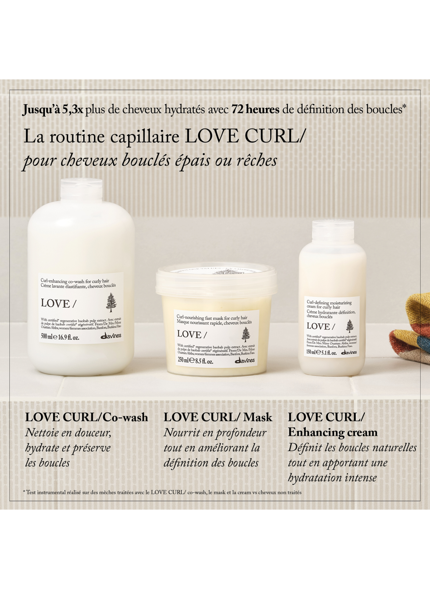 Lockencreme DAVINES No color