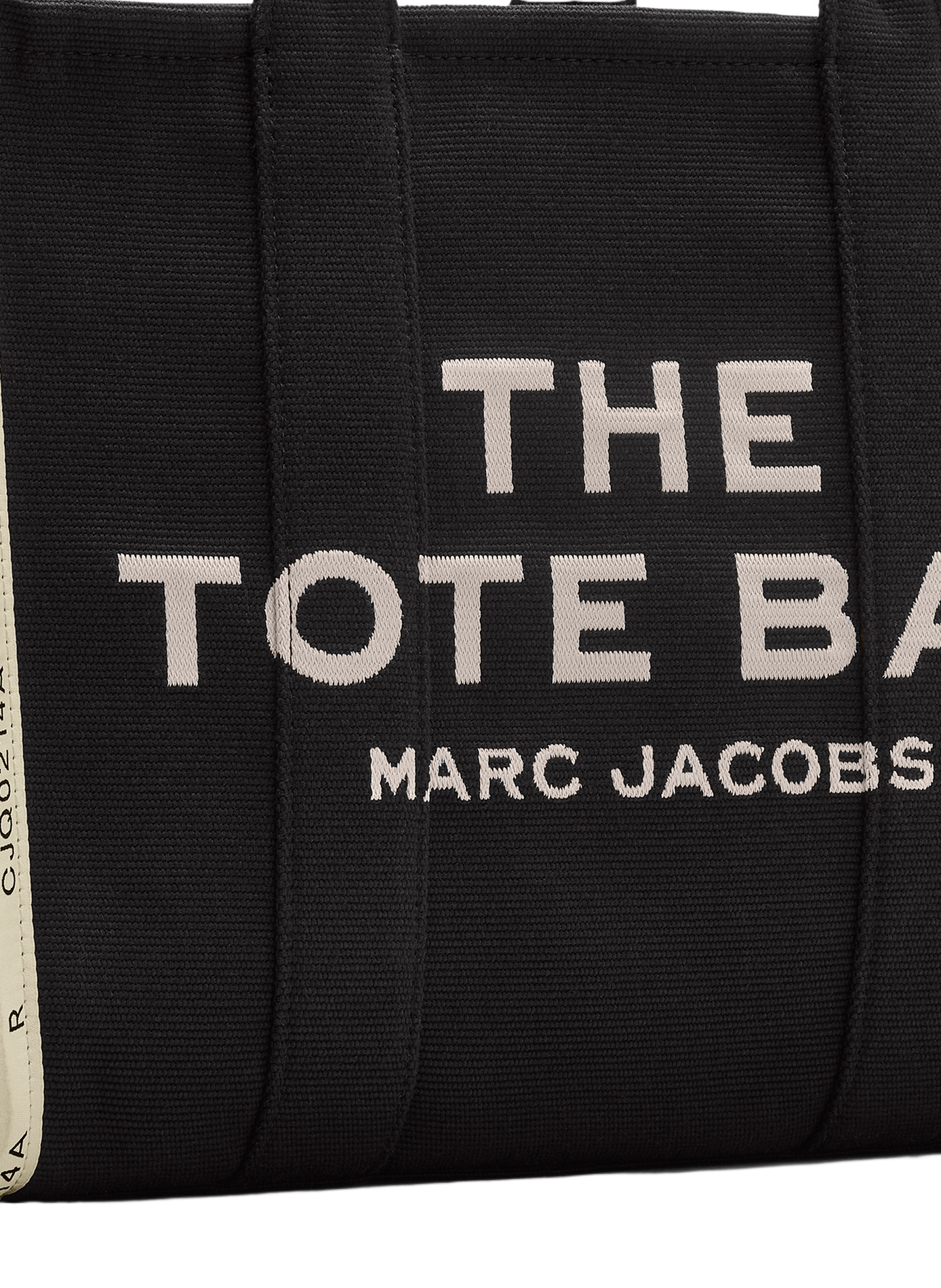 Tasche The Jacquard Large Tote Bag MARC JACOBS Schwarz