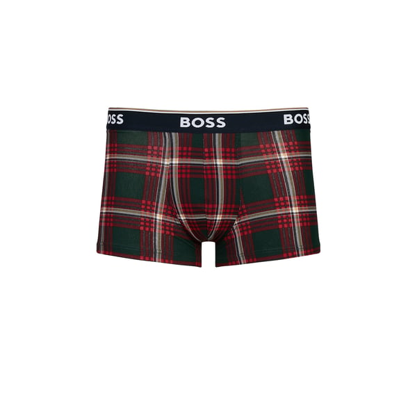 Lot de 3 boxers en coton mélangé Lot de 3 boxers en coton mélangé
