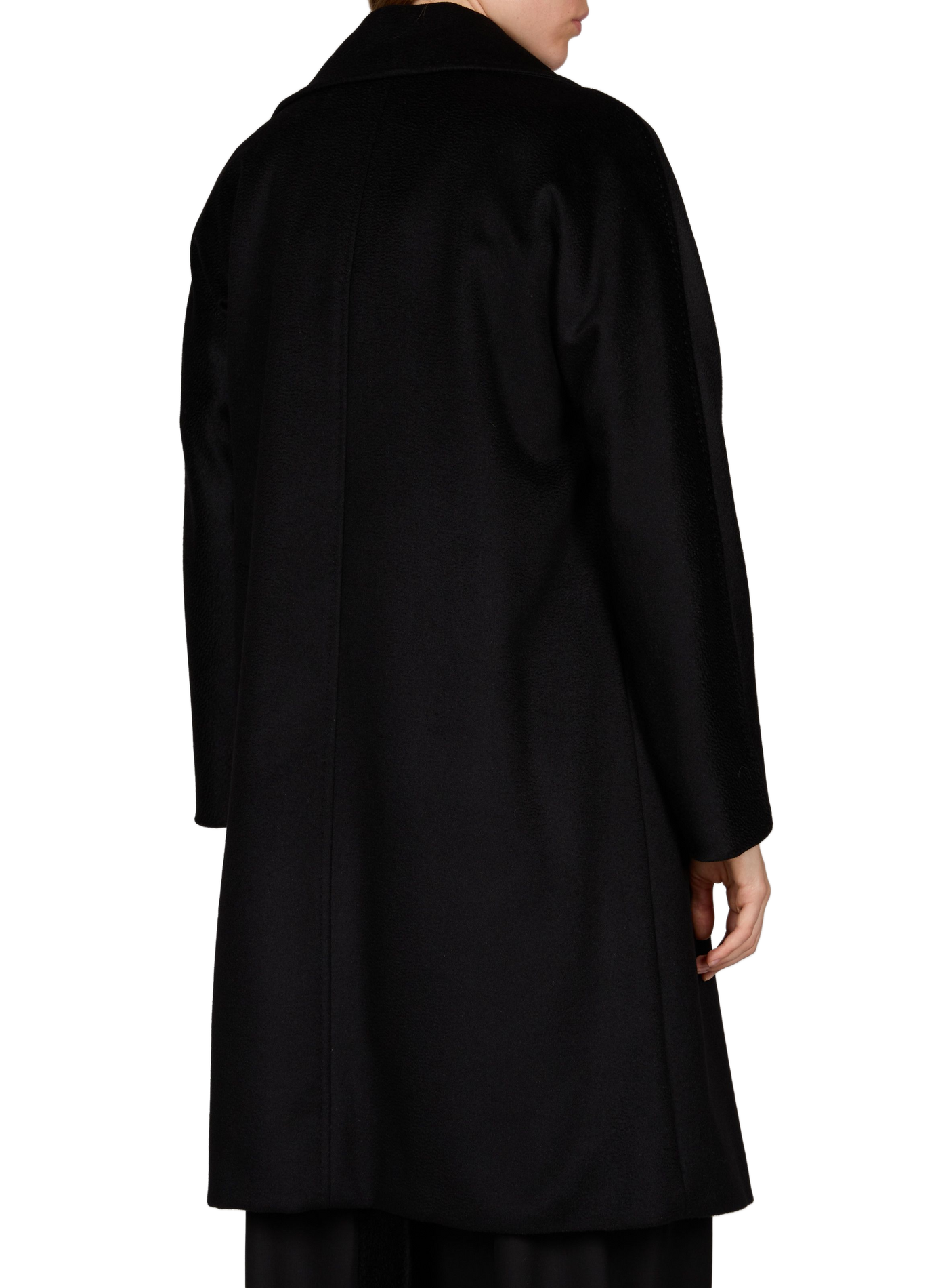 Jas Dravenna van wol MAX MARA STUDIO Zwart