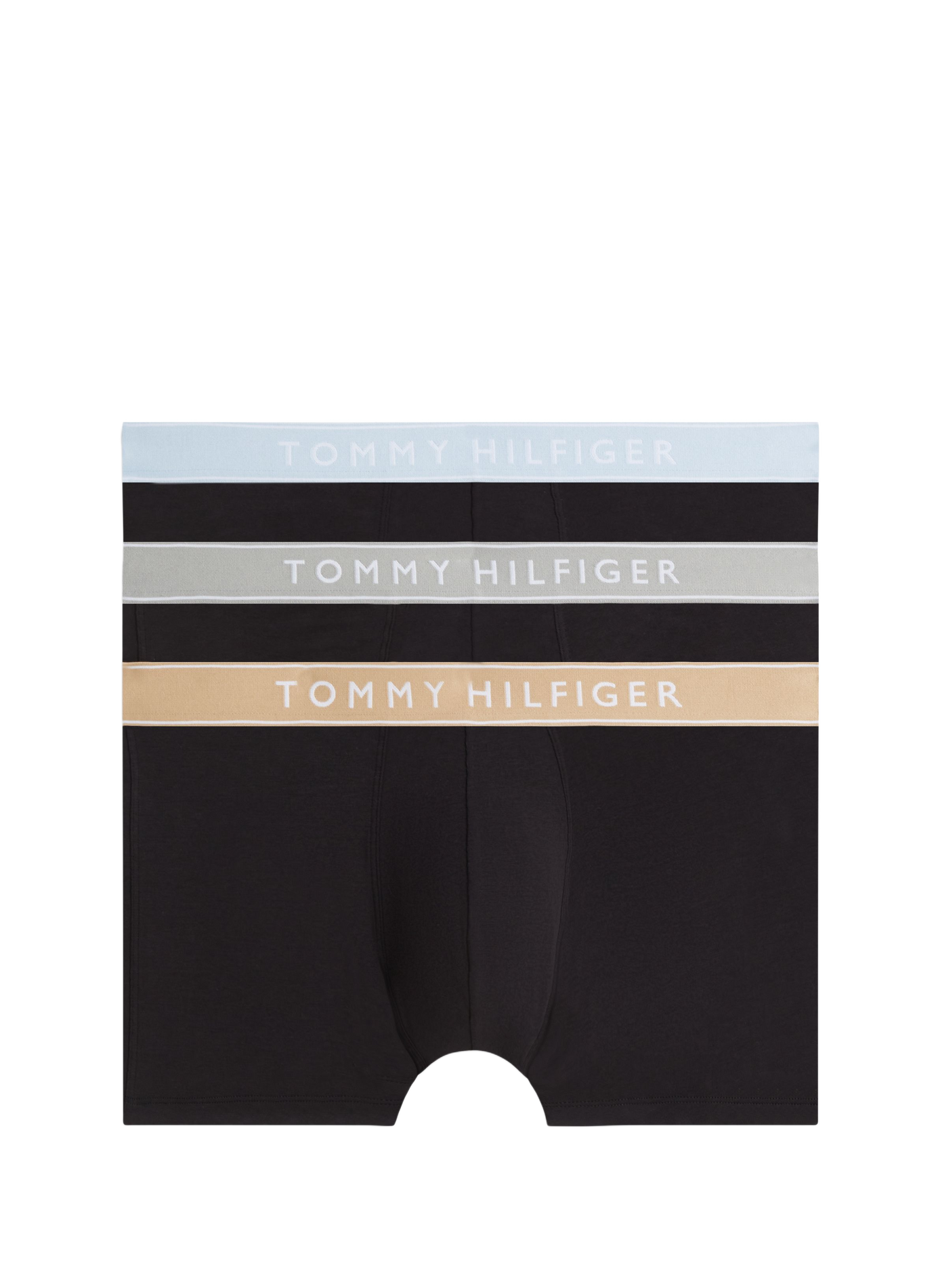 Lot de 3 boxers en coton mélangé TOMMY HILFIGER Multicolore