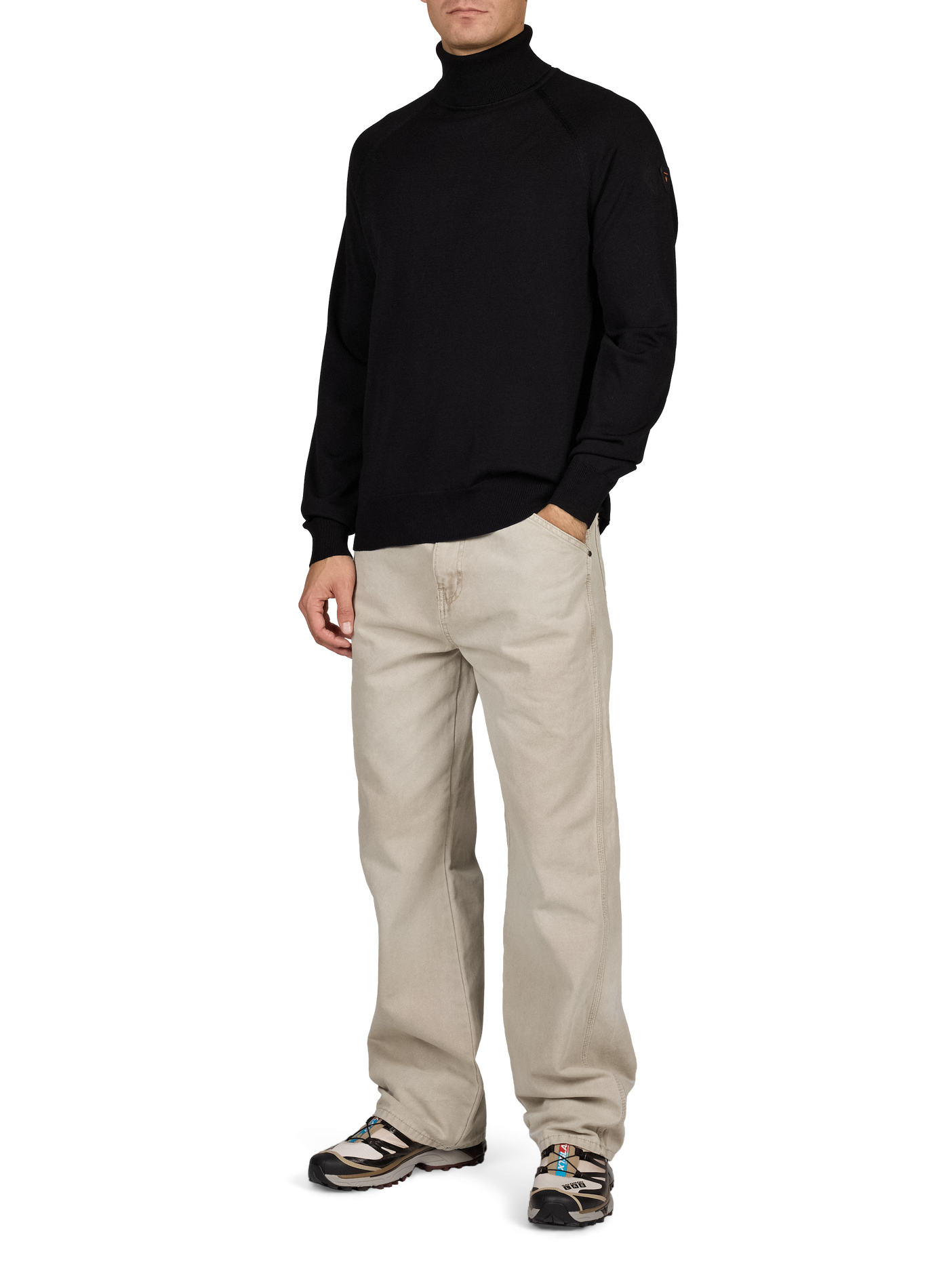 Oren High-Neck Sweater GERTRUDE Black