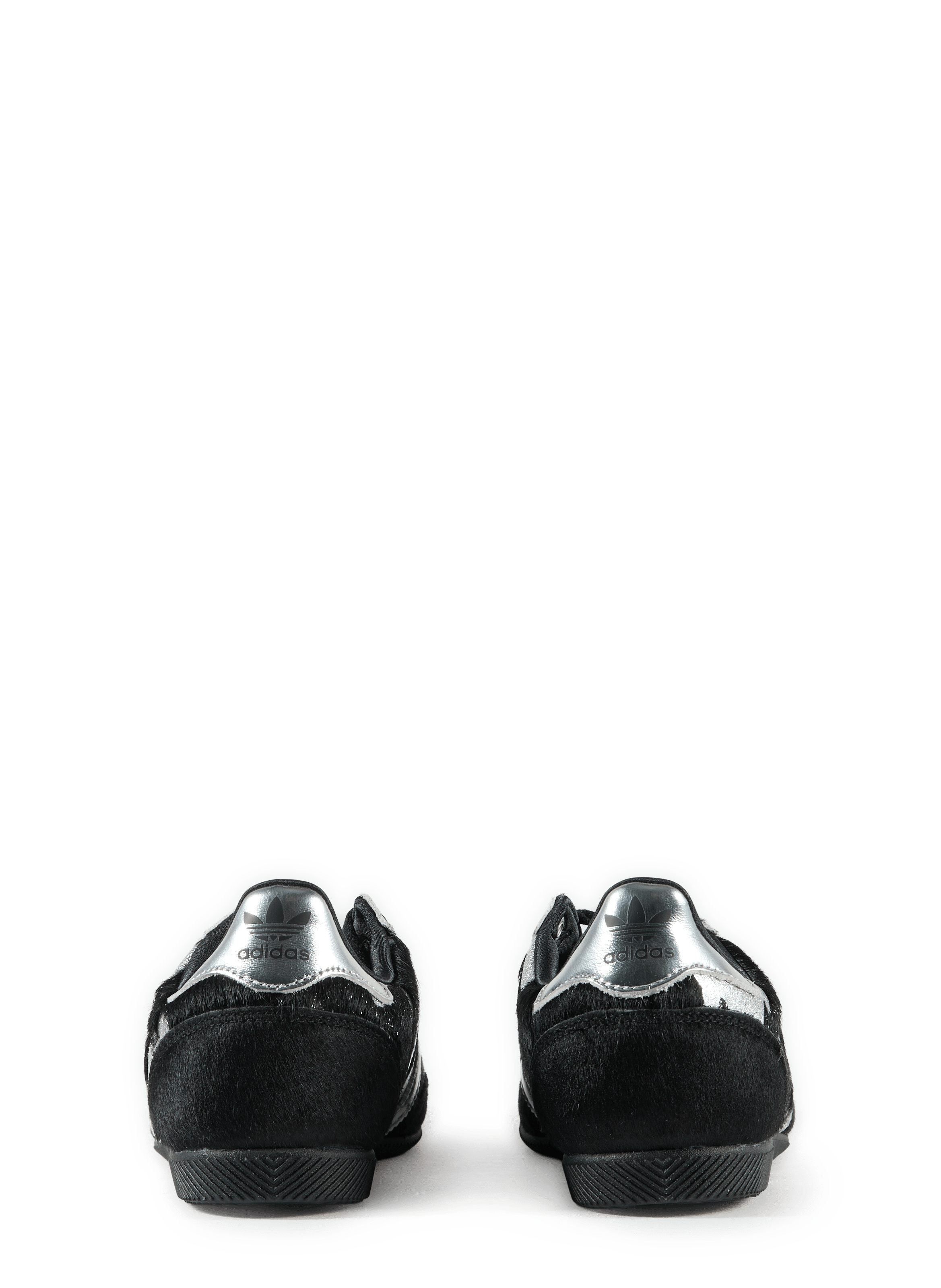 Zapatillas bajas estampadas de cuero ADIDAS Negro
