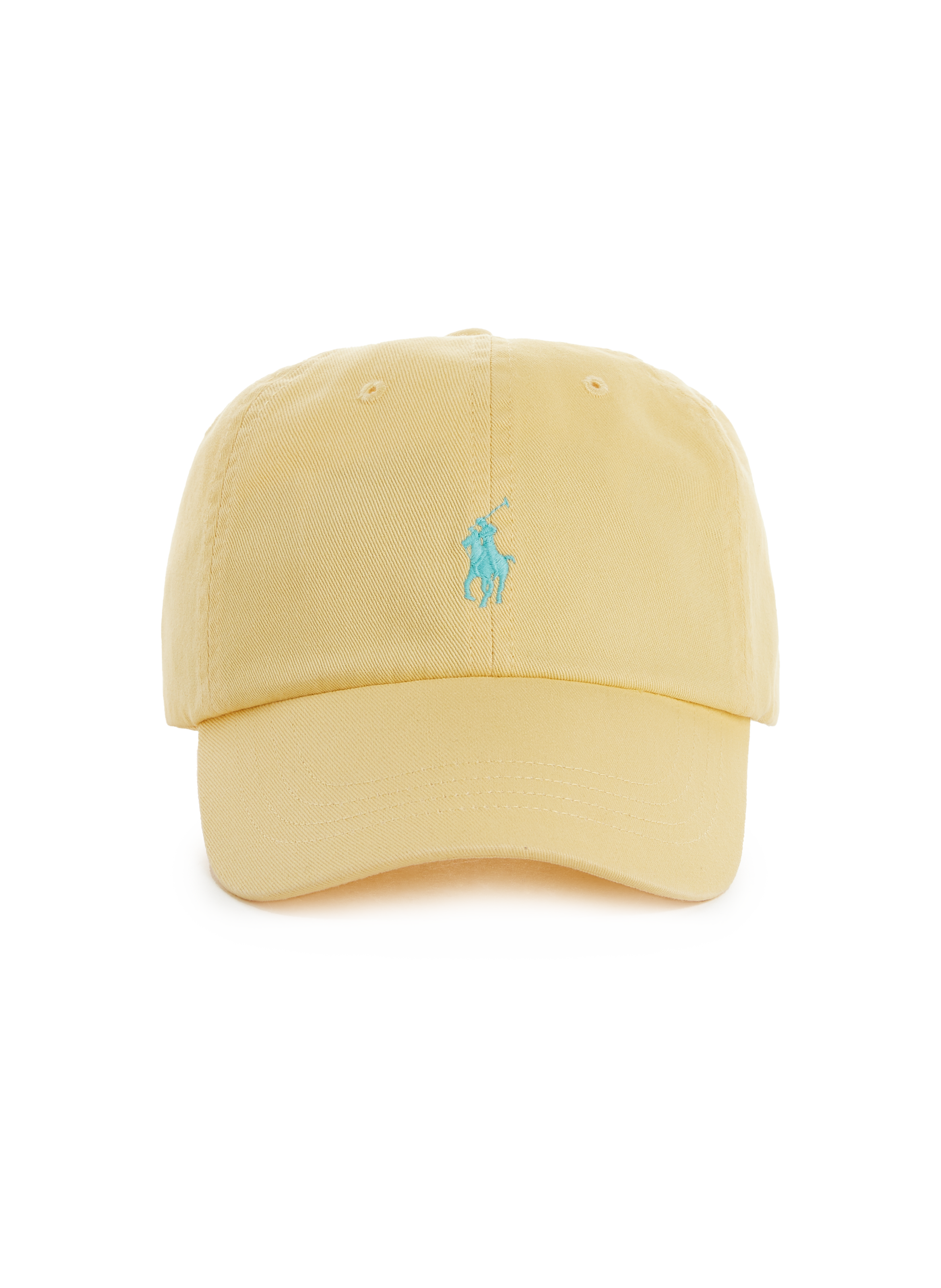 POLO RALPH LAUREN Cotton logo baseball cap Yellow