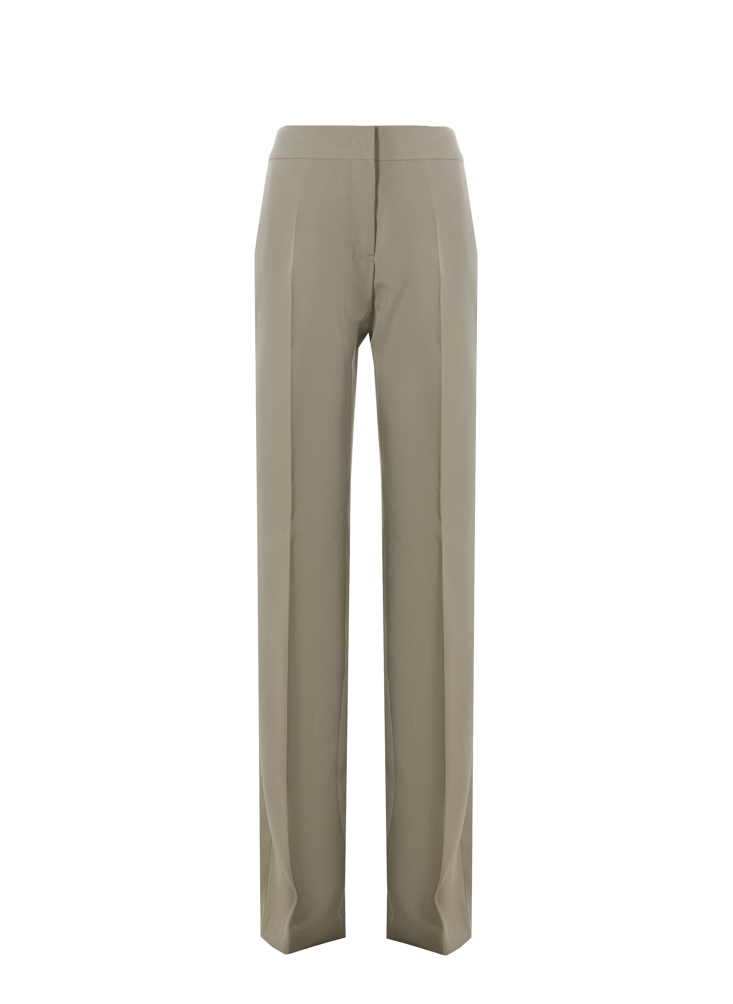 Straight wool trousers  JIL SANDER Green