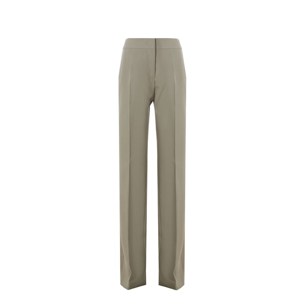 Pantalon droit en laine
