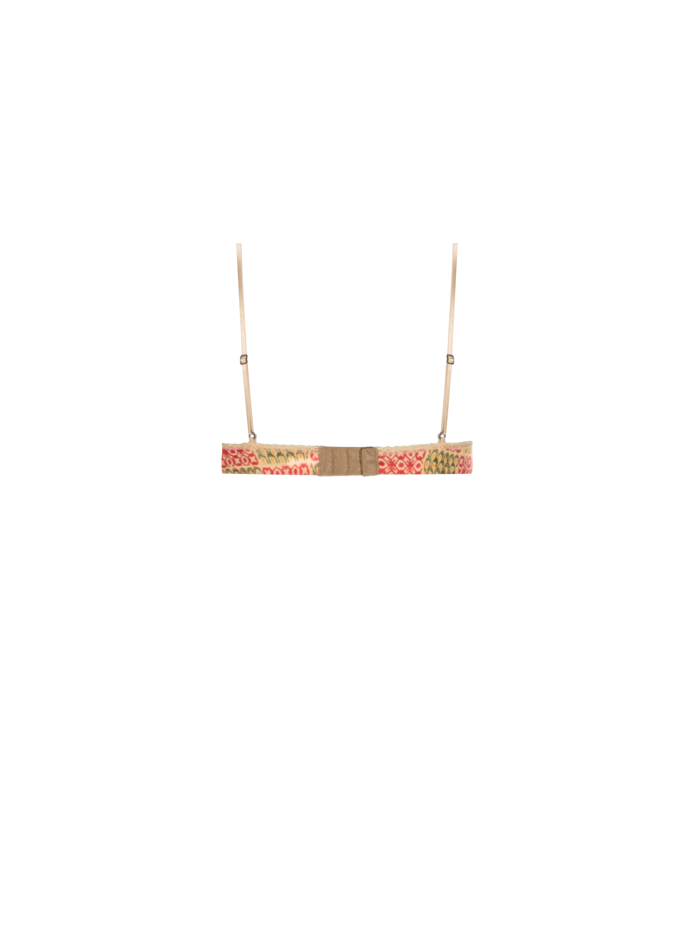 Soft bra with pattern MOMONI Green