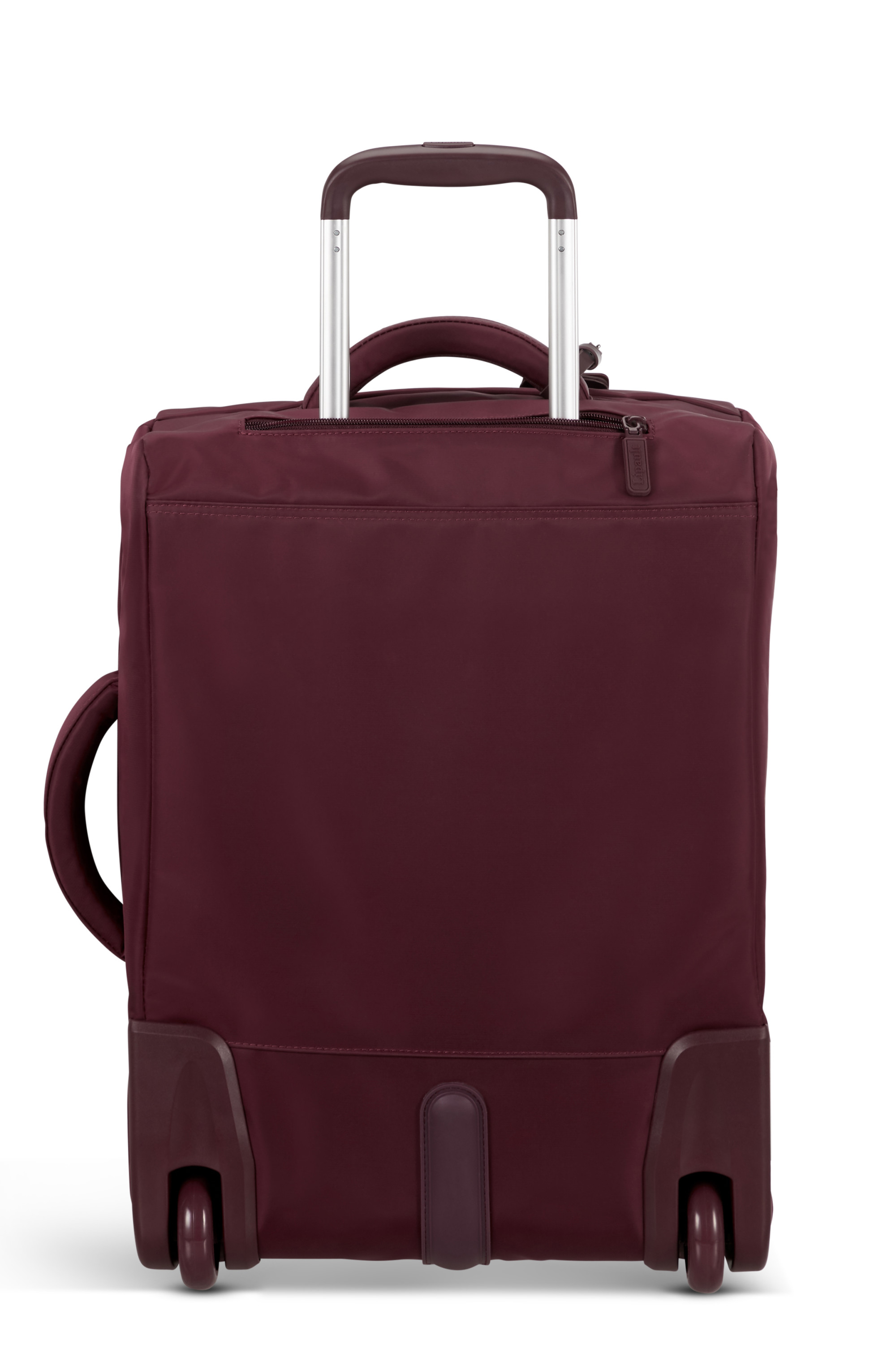 Foldable plume valise 2 roues taille s LIPAULT PARIS Rouge