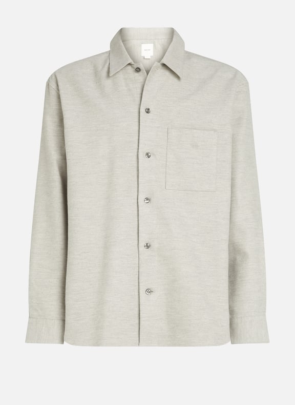 Cotton blend shirt Beige by CALVIN KLEIN CALVIN KLEIN Cotton blend shirt Beige