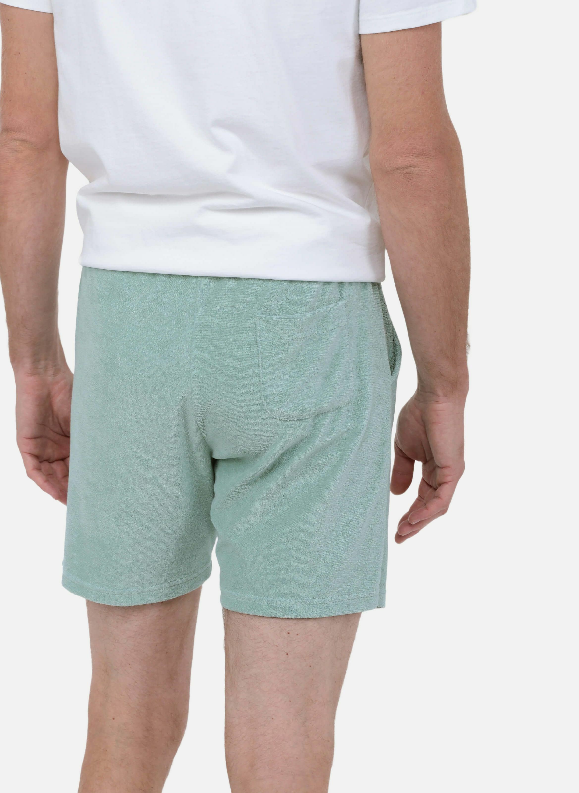 Short vert amande en éponge GILI'S Vert