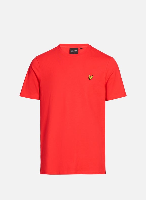 Classic Cotton T-Shirt Red by LYLE & SCOTT LYLE & SCOTT Classic Cotton T-Shirt Red
