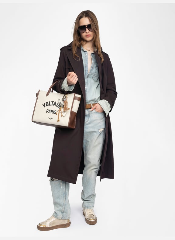 Trench col tailleur en coton kenar Marron by ZADIG&VOLTAIRE ZADIG&VOLTAIRE Trench col tailleur en coton kenar Marron