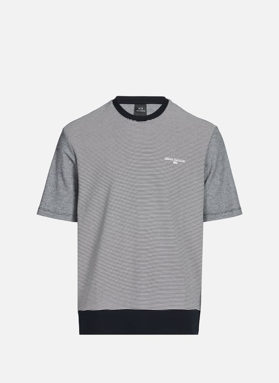 Striped T-shirt Multicolour by ARMANI EXCHANGE ARMANI EXCHANGE Striped T-shirt Multicolour