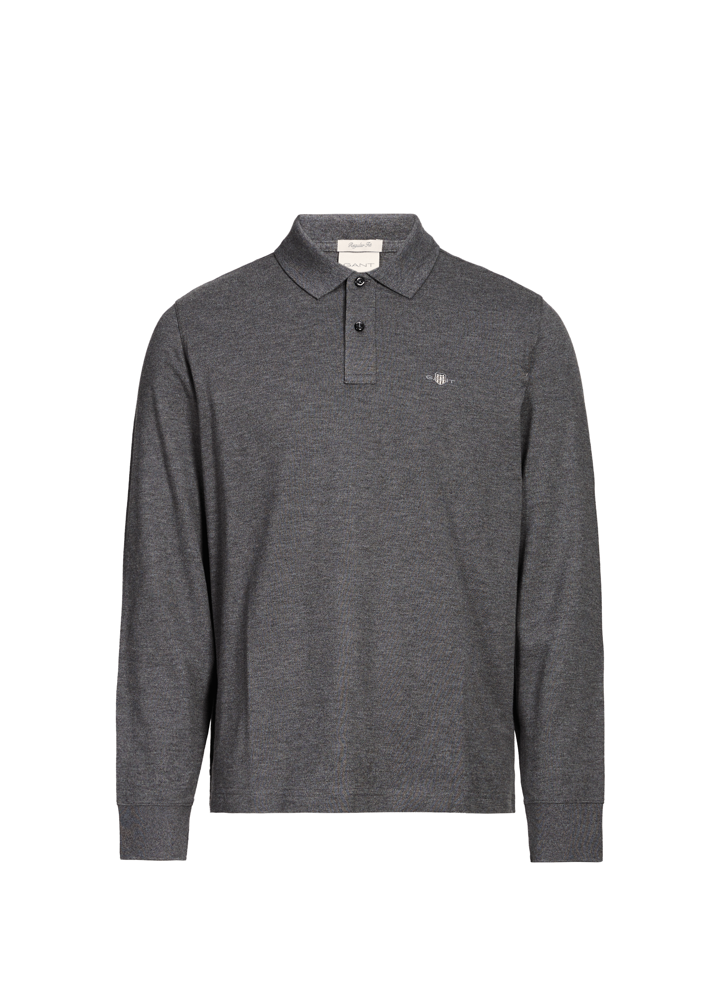 Polo manches longues en coton GANT