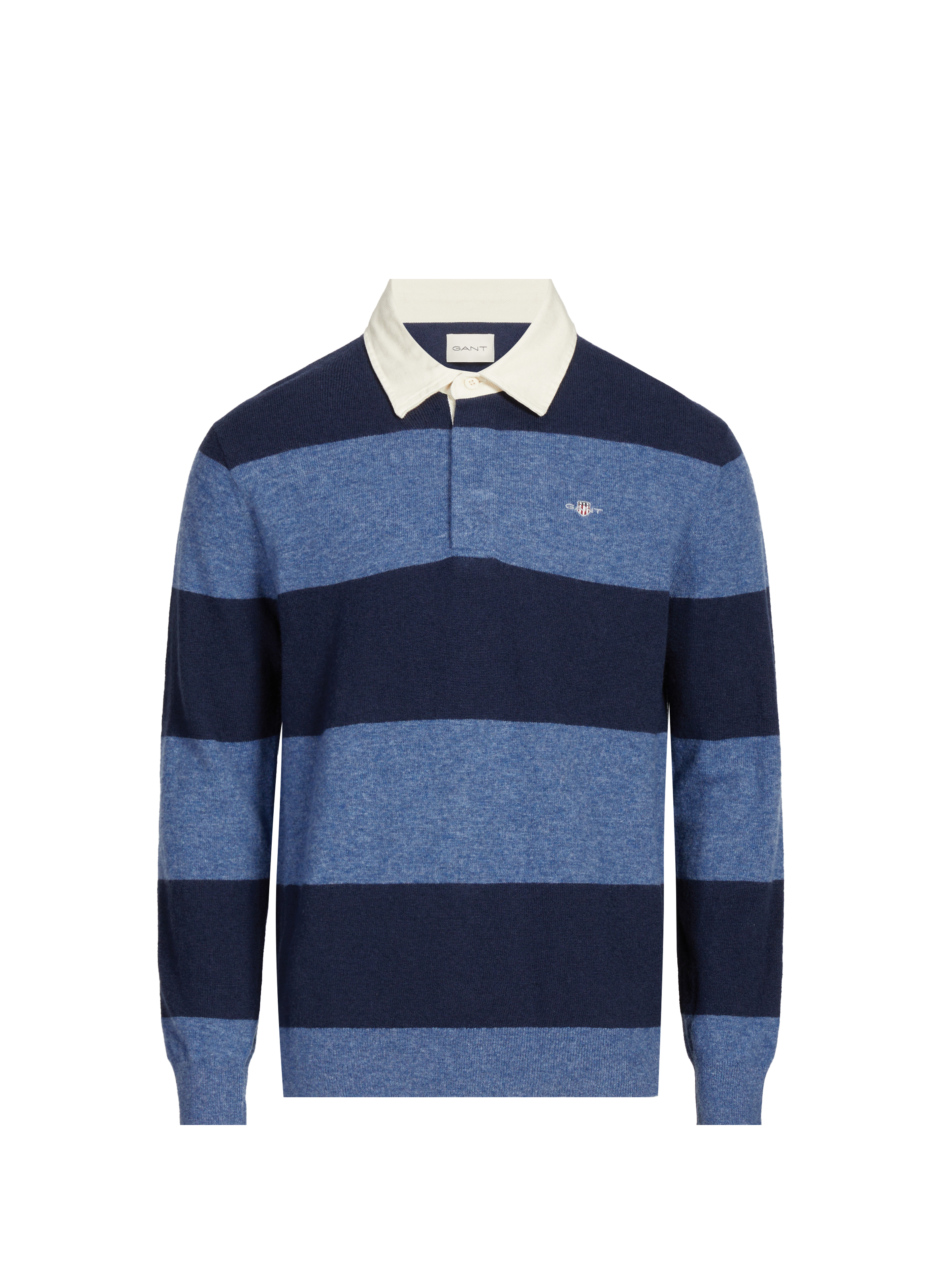 Wool polo neck sweater GANT Blue