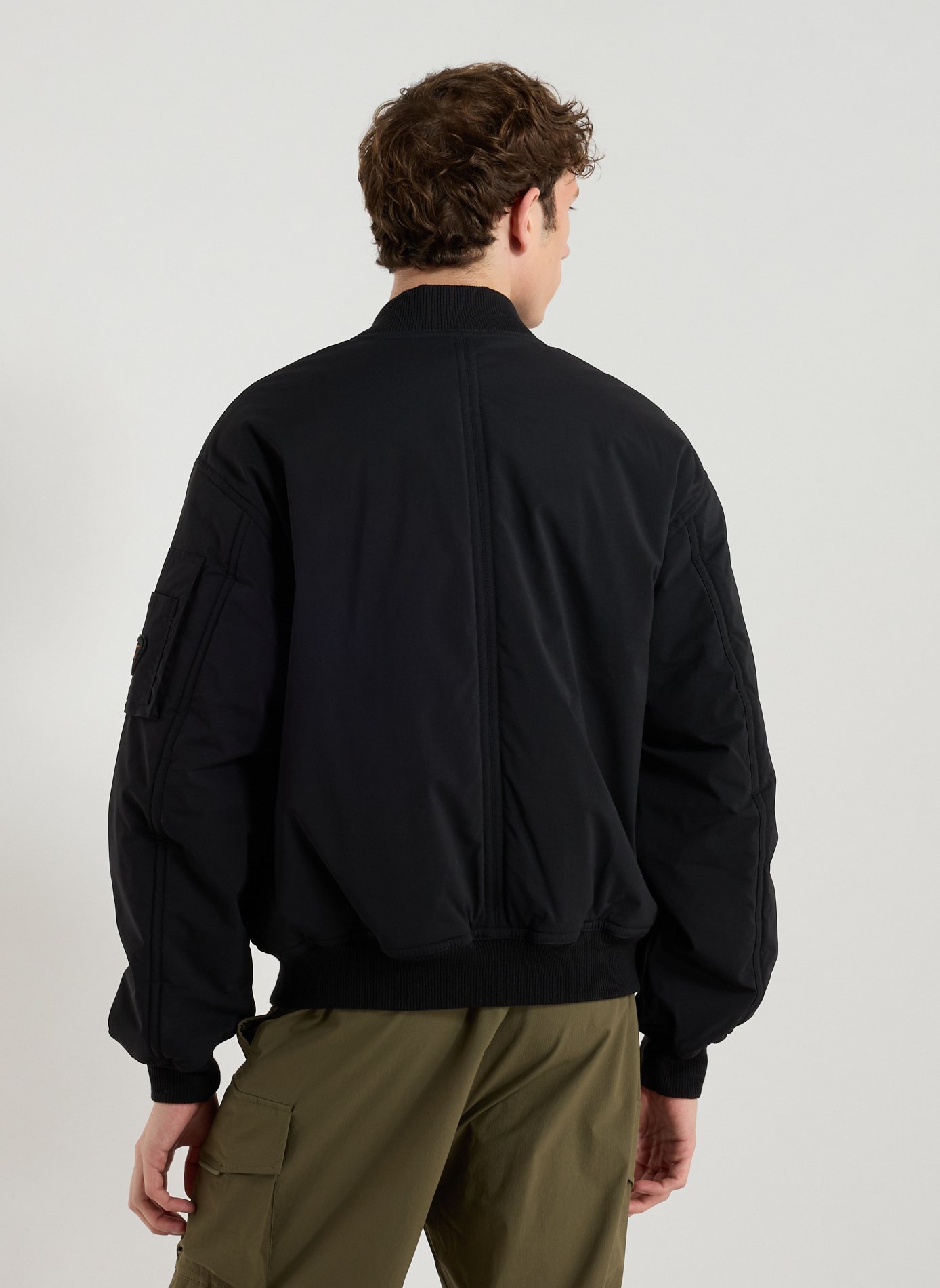 Blouson ample uni GERTRUDE ET GASTON Noir