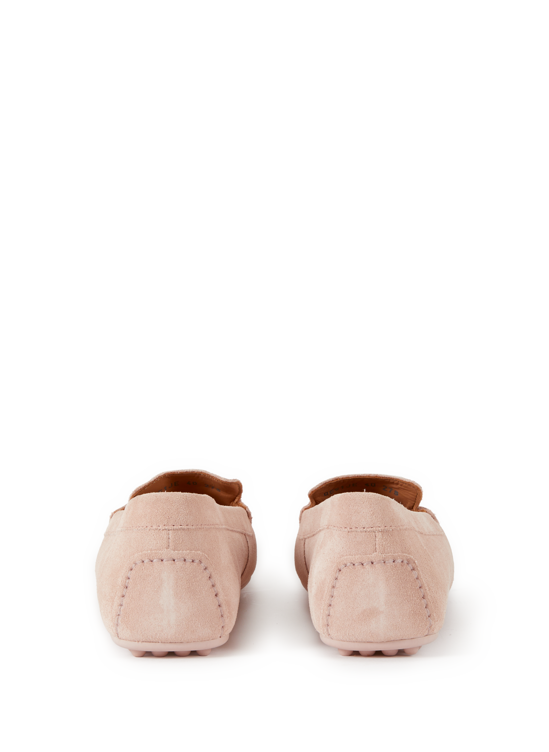 Mocassins en cuir suédé avec semelle adhérente GEOX Rose
