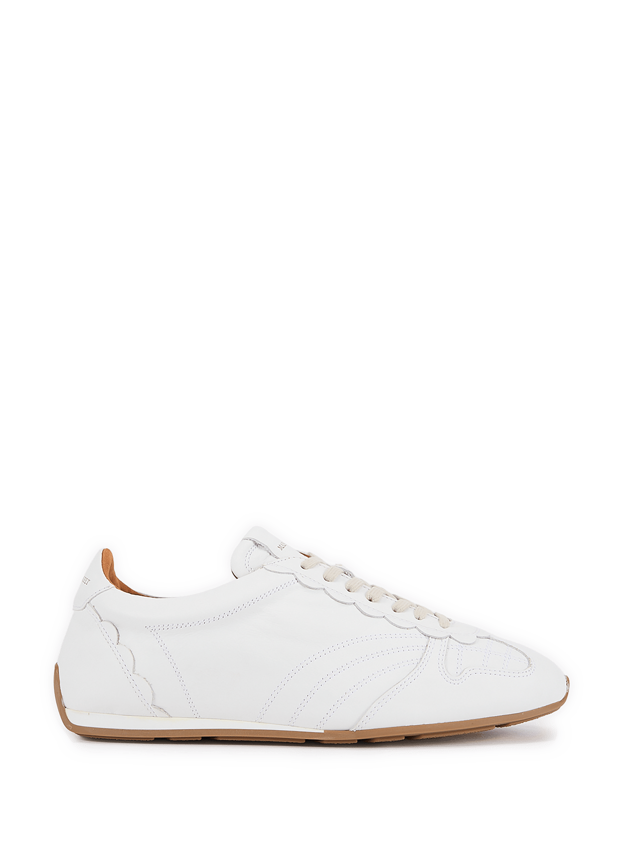 Baskets Juliette en cuir MAISON TOUFET Blanc