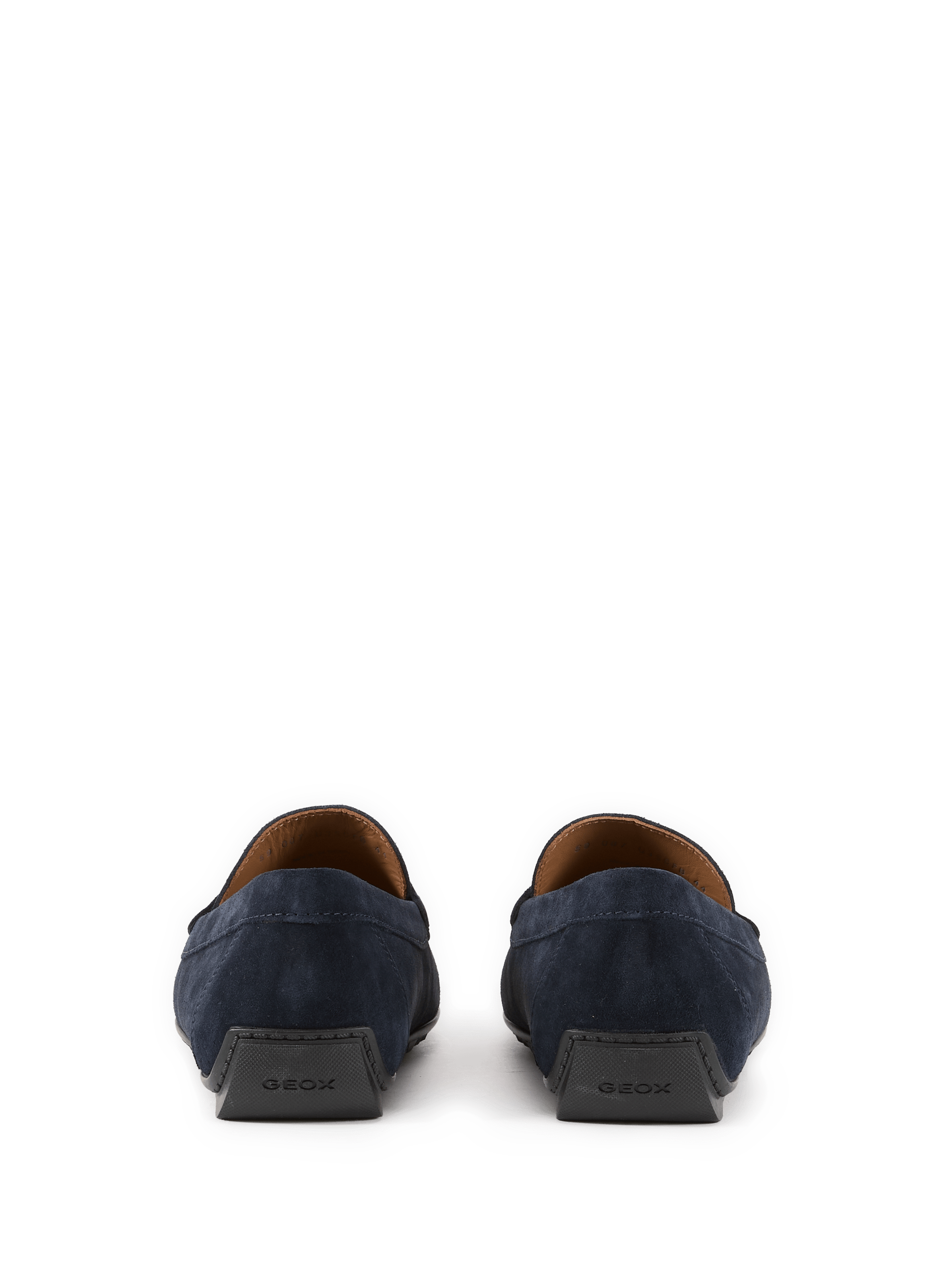 Kosmopolis suede leather moccasins GEOX Blue