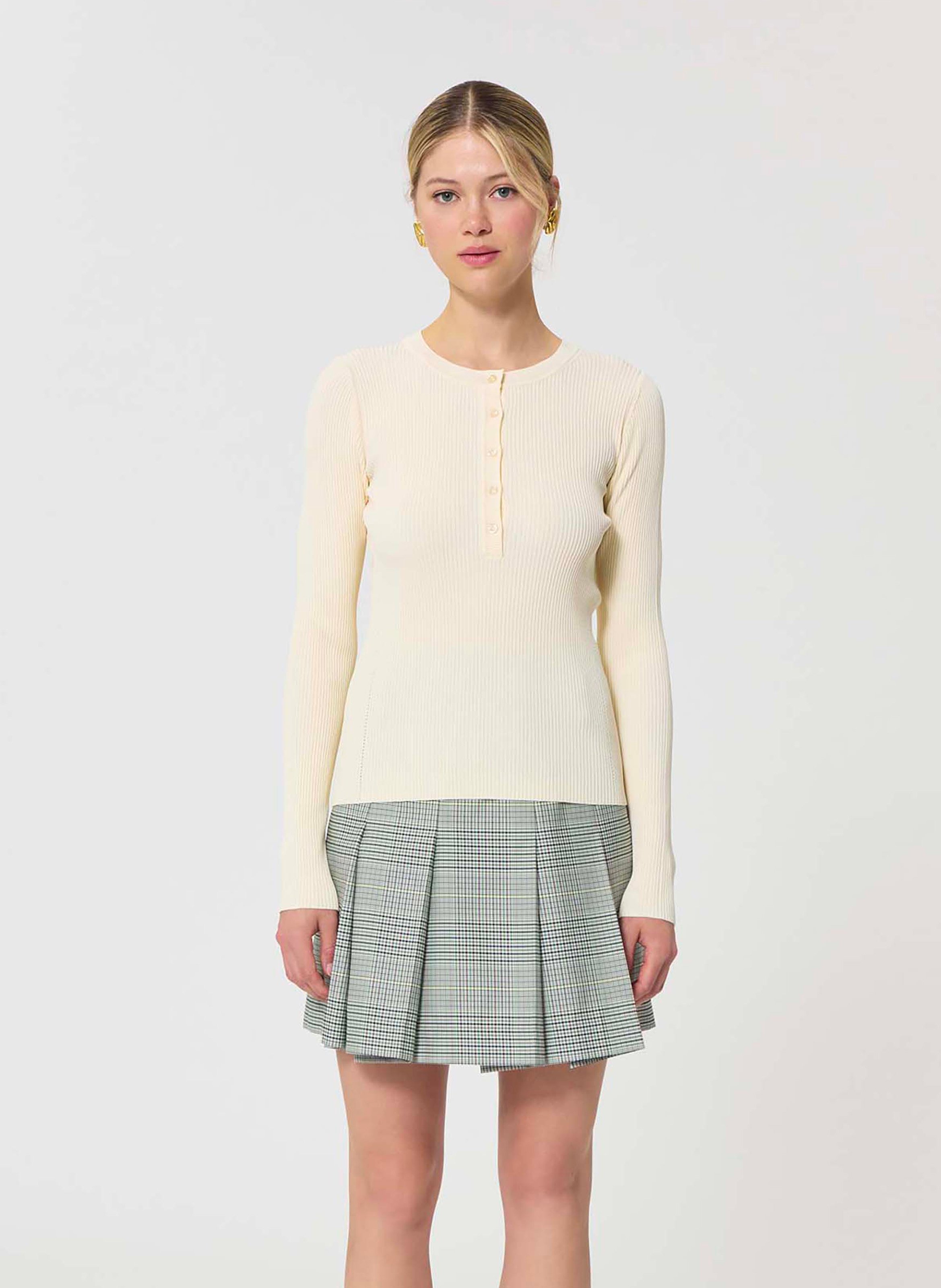 Pull paulie TARA JARMON Blanc