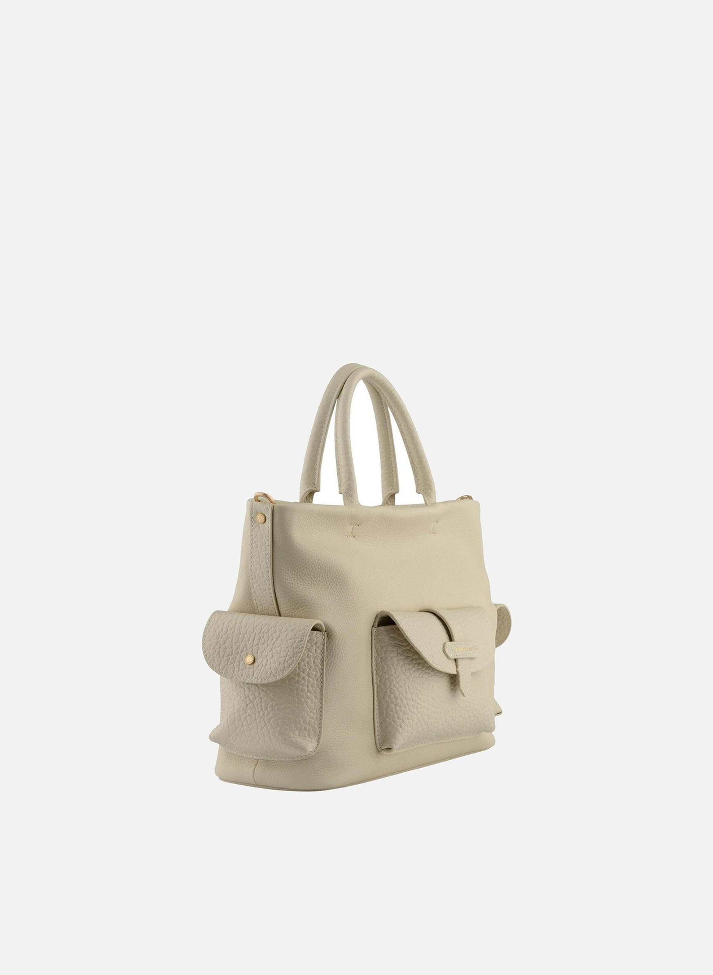 Reporter | sac à main POURCHET Beige