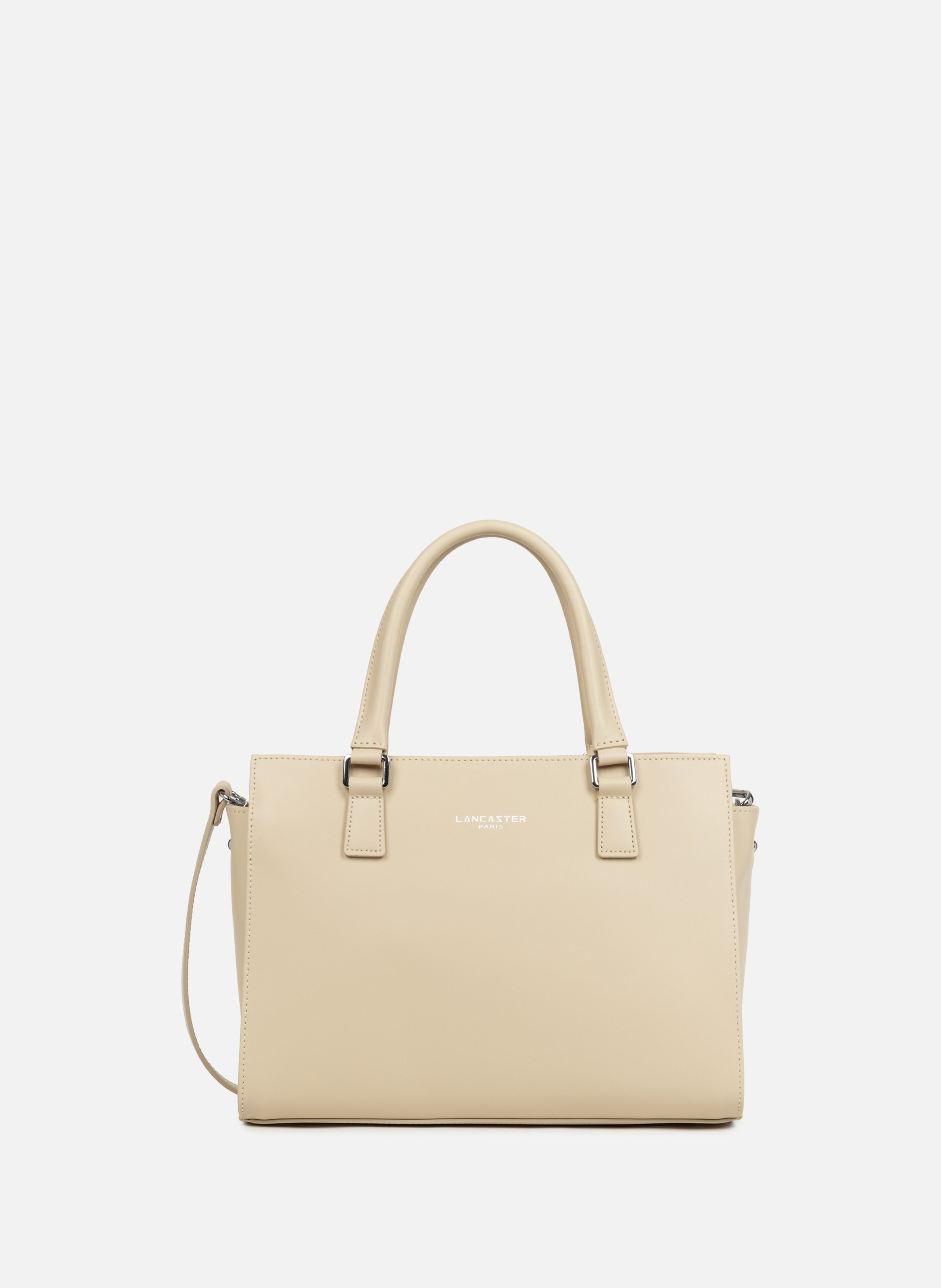 M handbag - smooth LANCASTER Beige