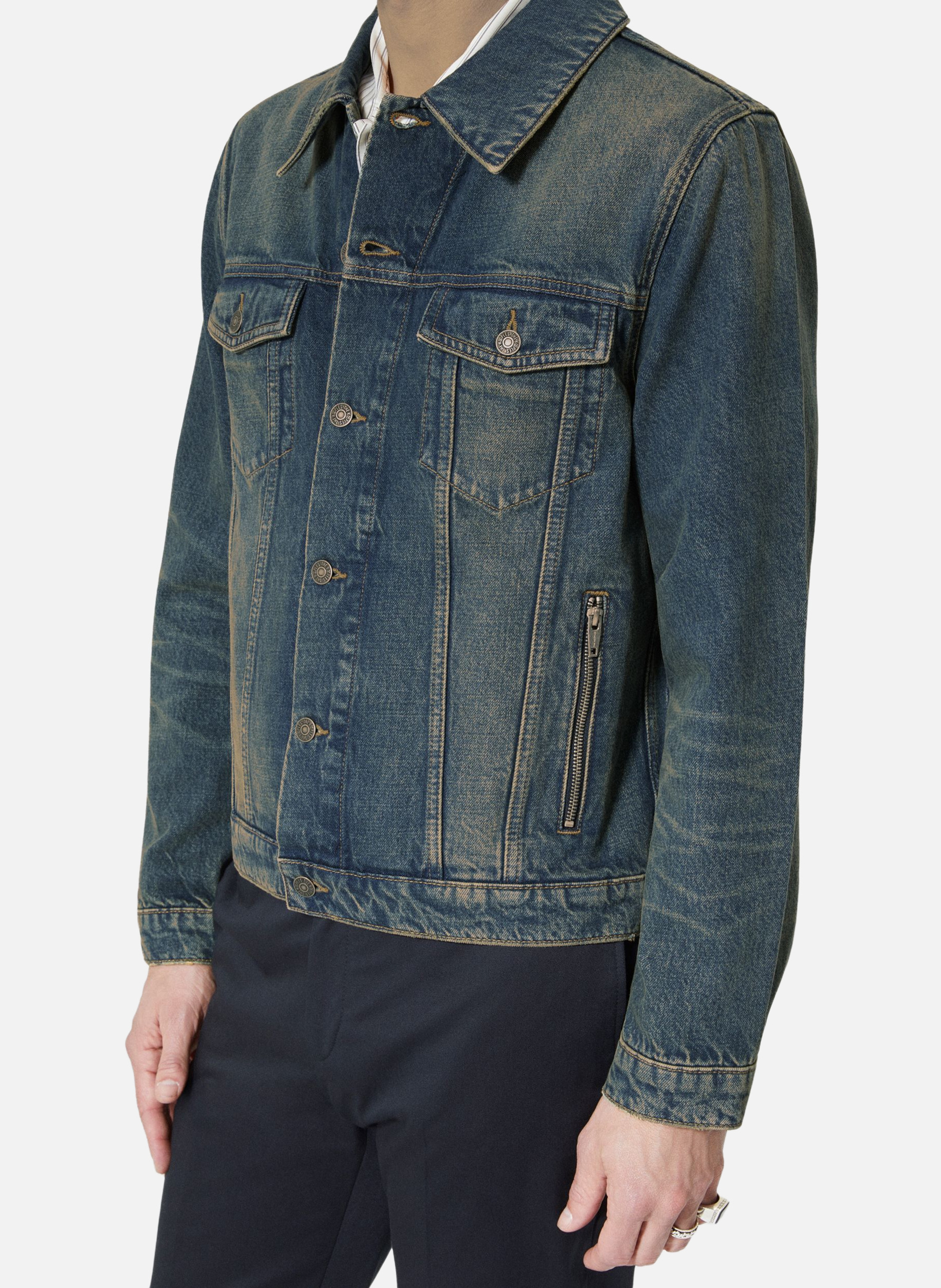 Blouson en denim THE KOOPLES Bleu