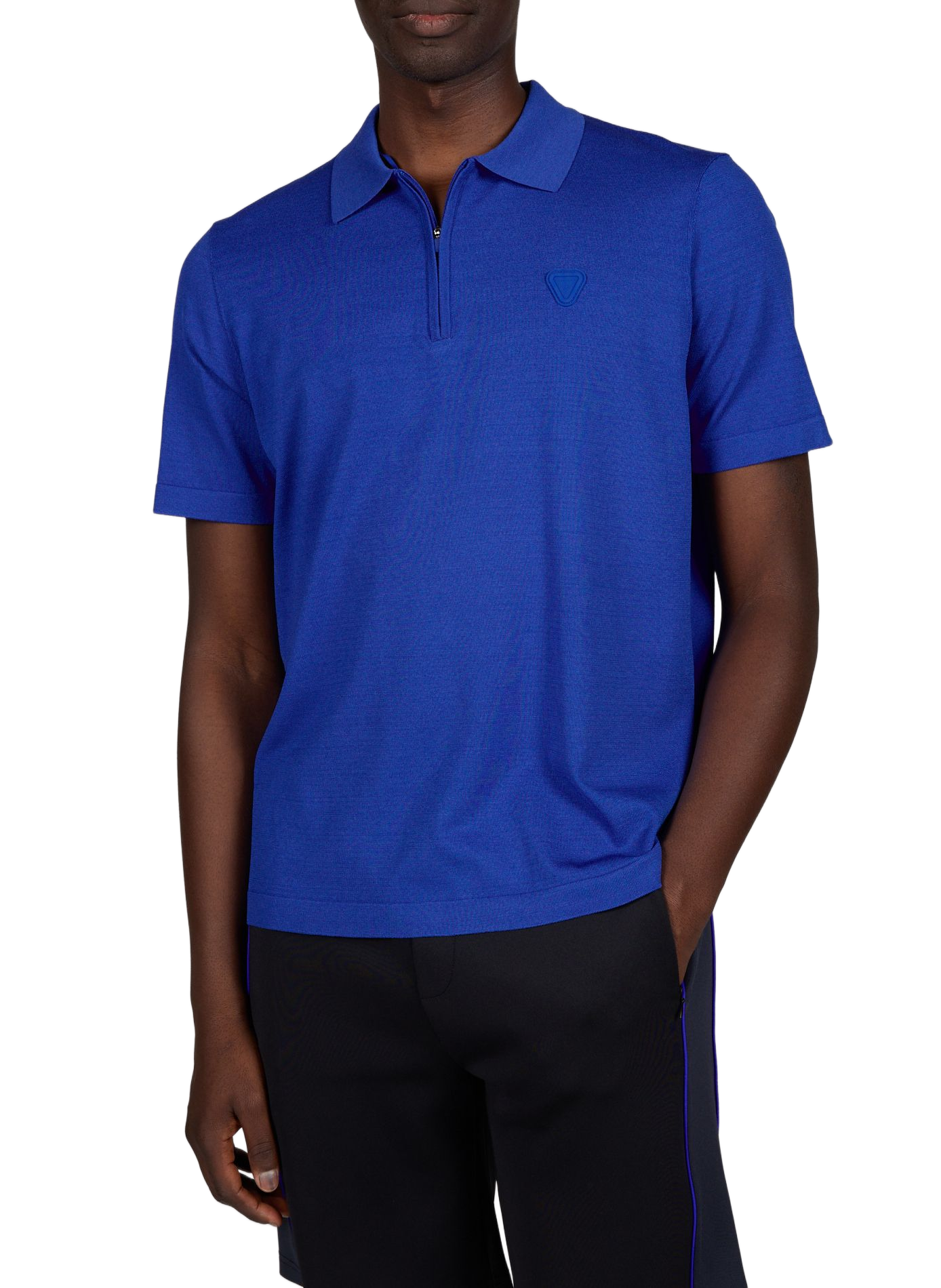 Polo Jude à manches courtes GERTRUDE ET GASTON Bleu