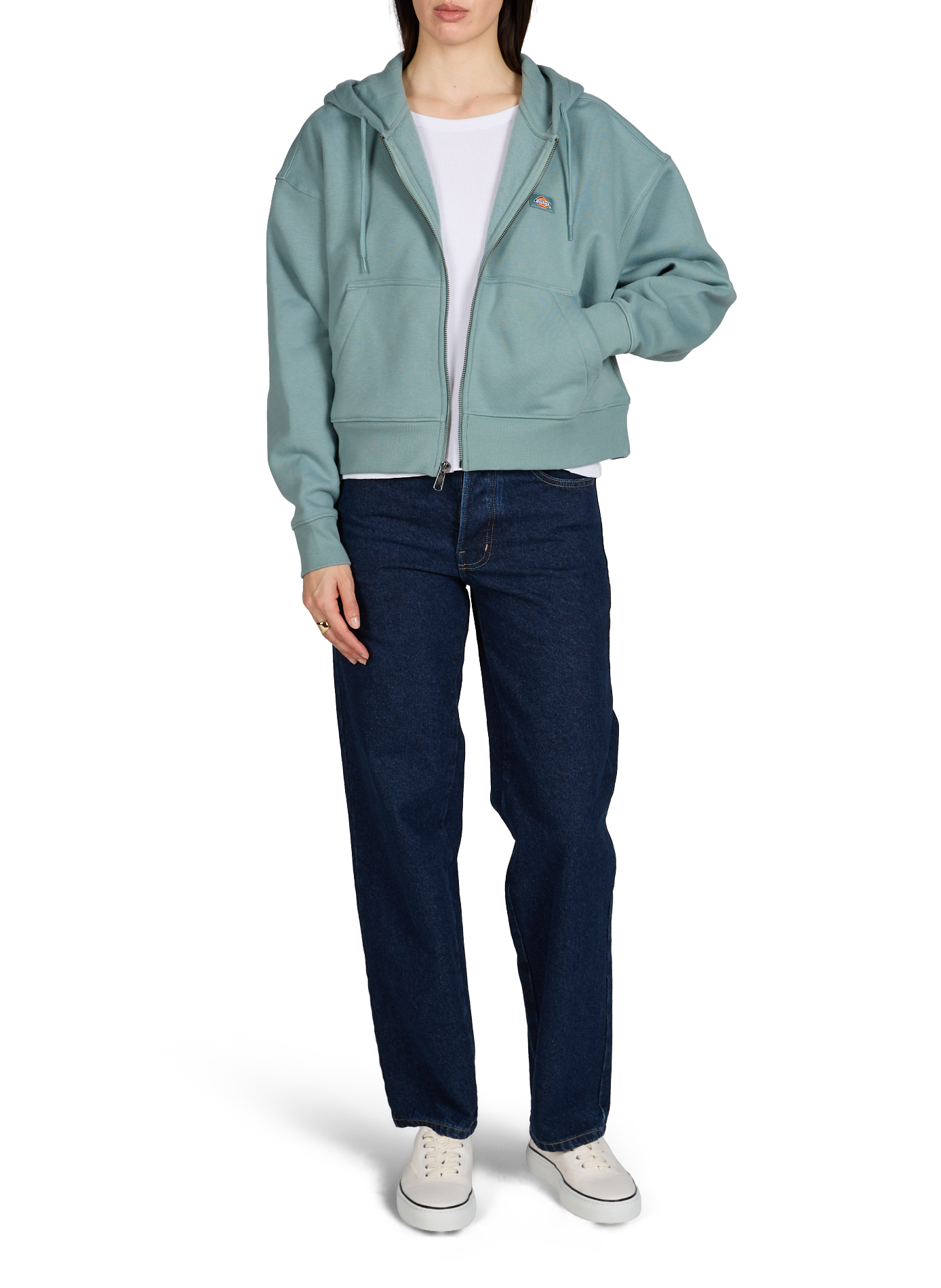 Hoodie à capuche en coton mélangé DICKIES Bleu