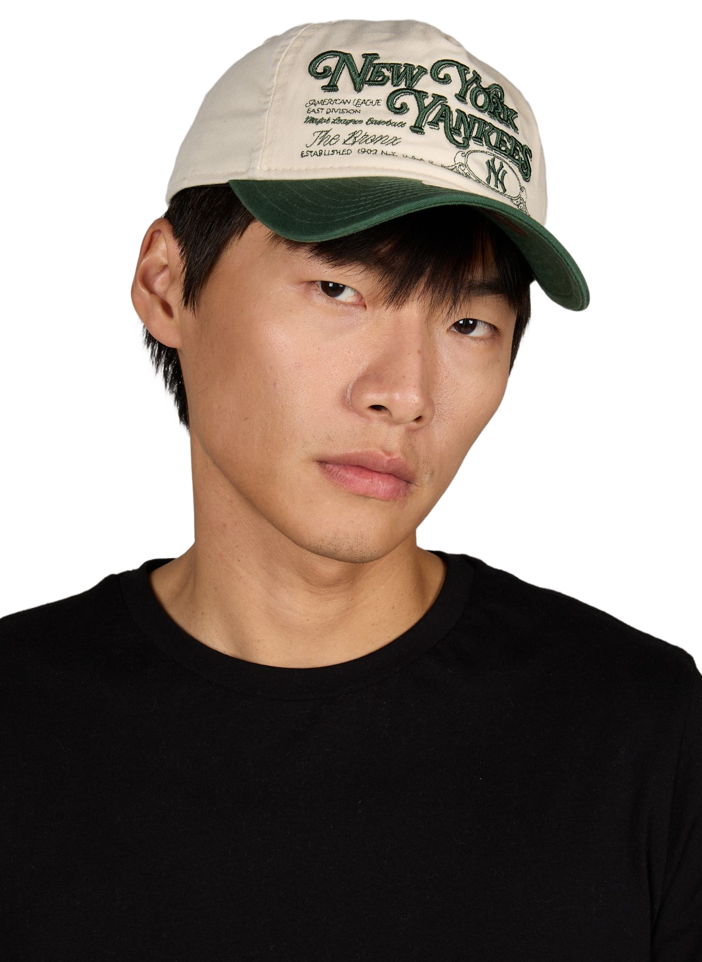 Embroidered cap 19TWENTY New York Yankees cotton NEW ERA Beige