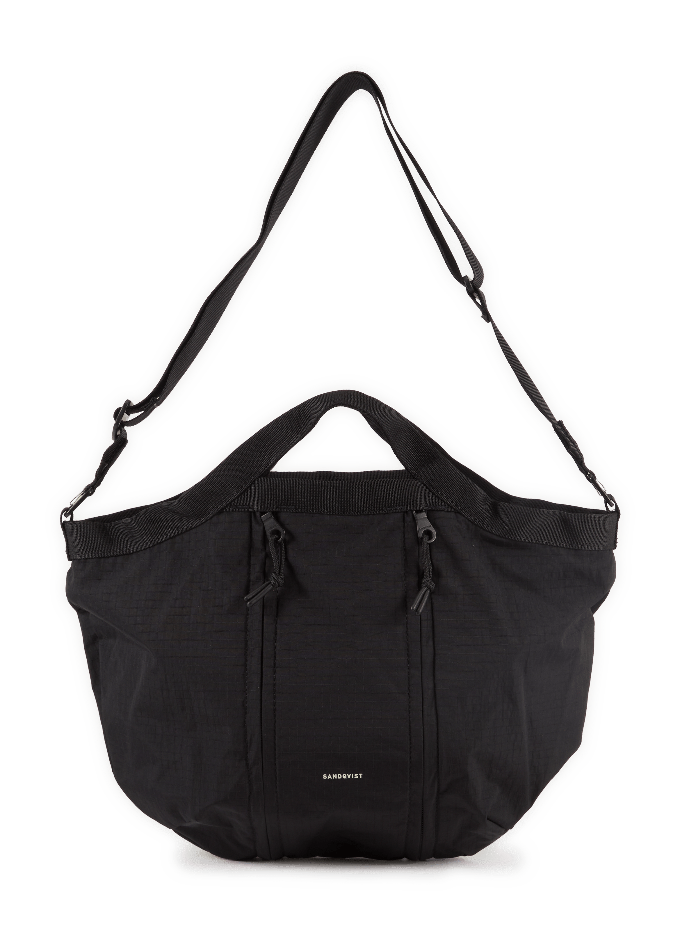 Uitbreidbare Grid Crossbody-tas SANDQVIST Zwart