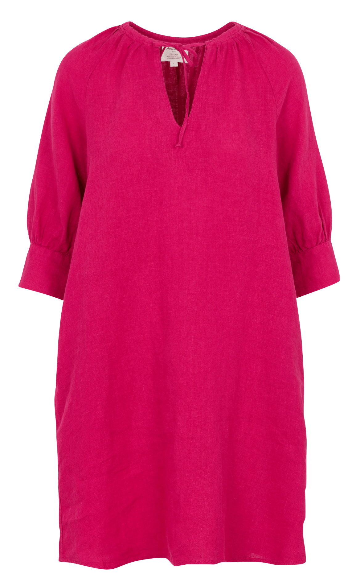 Robe courte ample en lin blinny MAISON 123 Rose