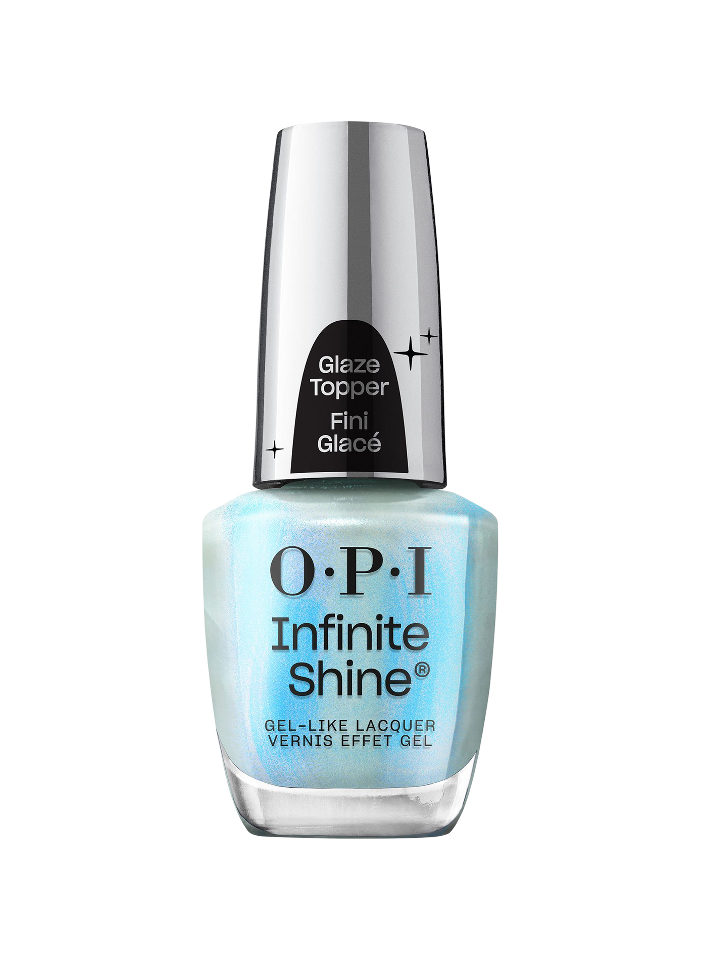 Moon Gleam - Long-lasting gel effect nail polish, glazed finish OPI Bleu clair