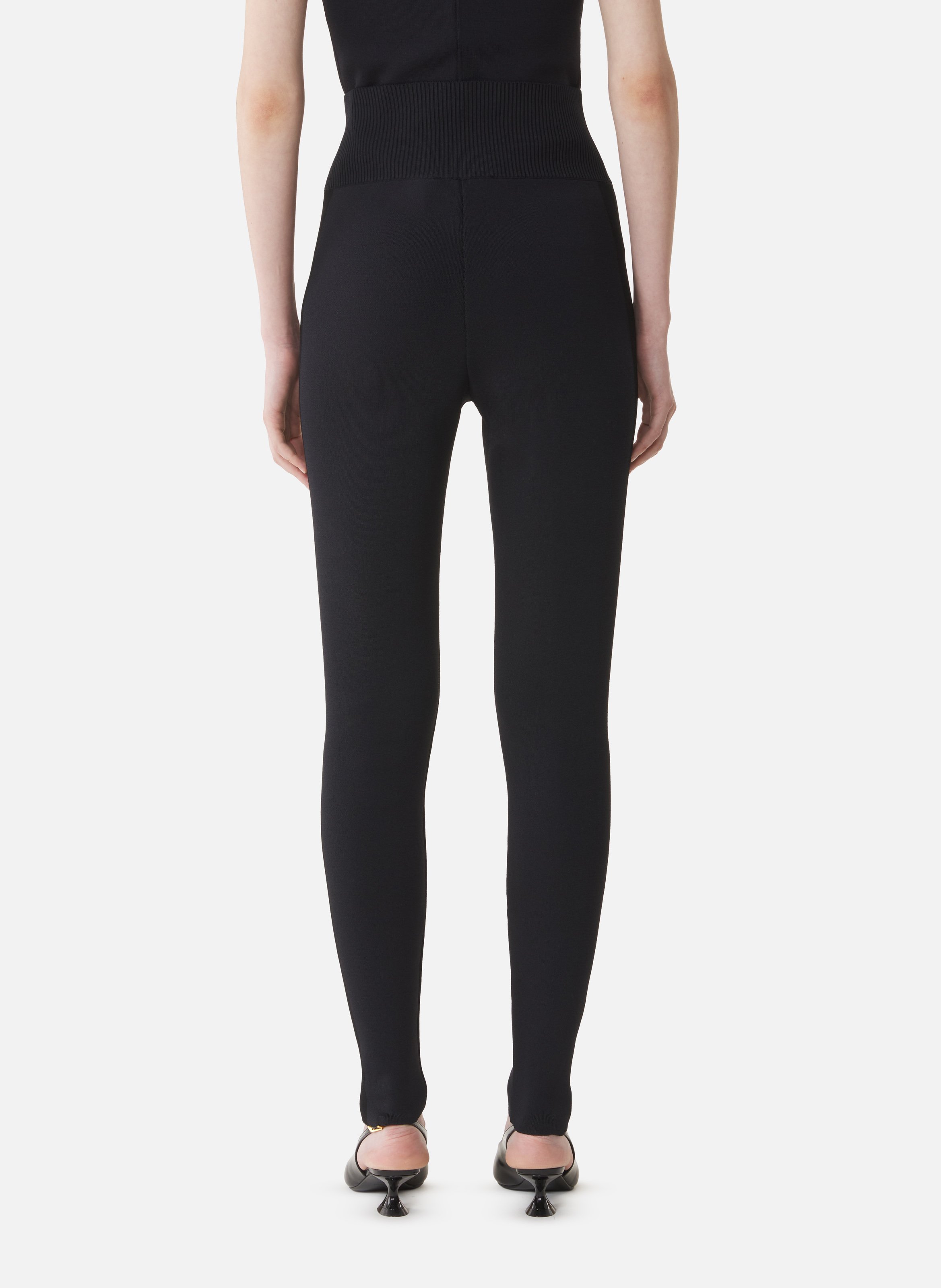 Legging en maille LANVIN Noir