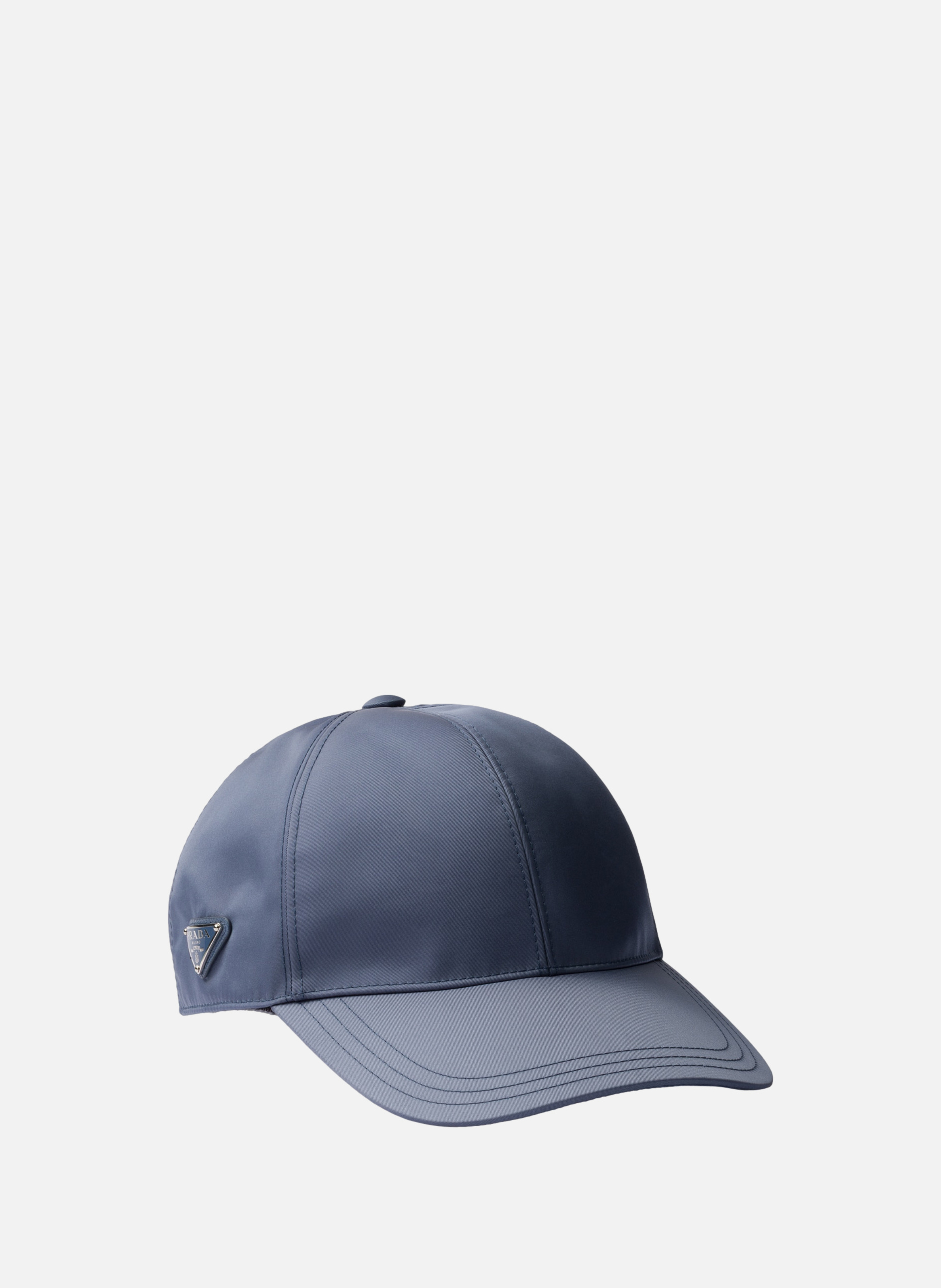 Casquette de baseball en re-nylon PRADA Bleu