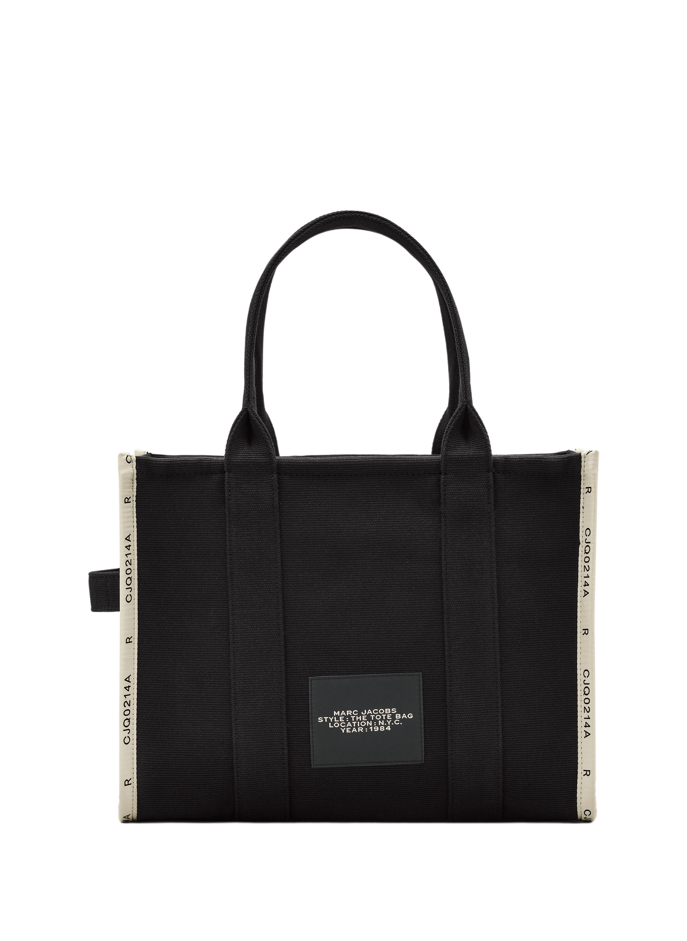 Tasche The Jacquard Large Tote Bag MARC JACOBS Schwarz
