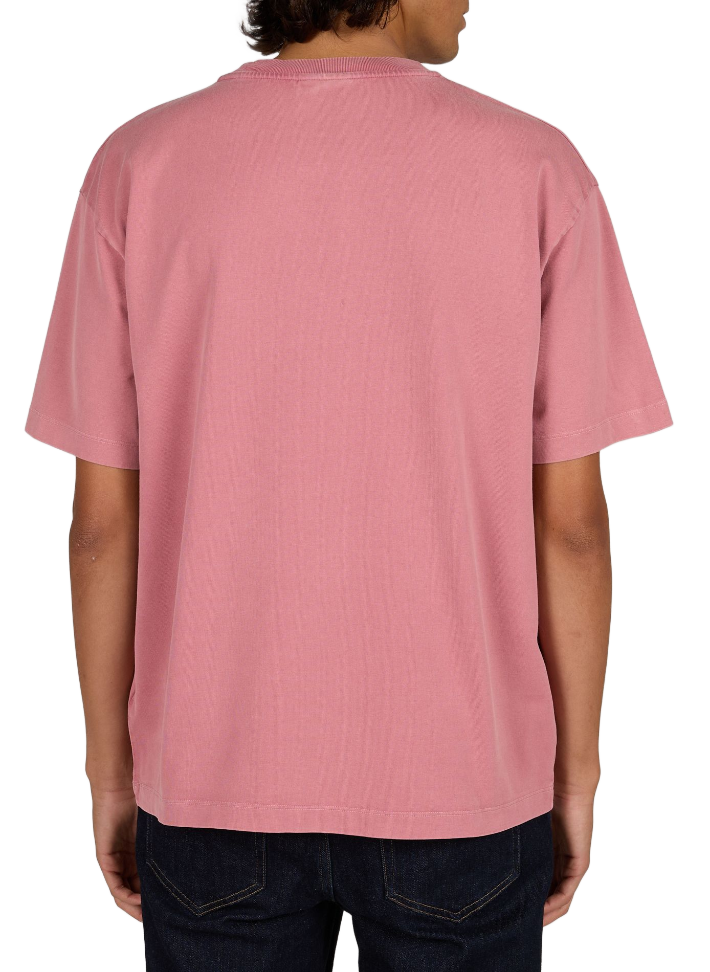 Oversize T-Shirt aus Baumwolle DROLE DE MONSIEUR Rosa