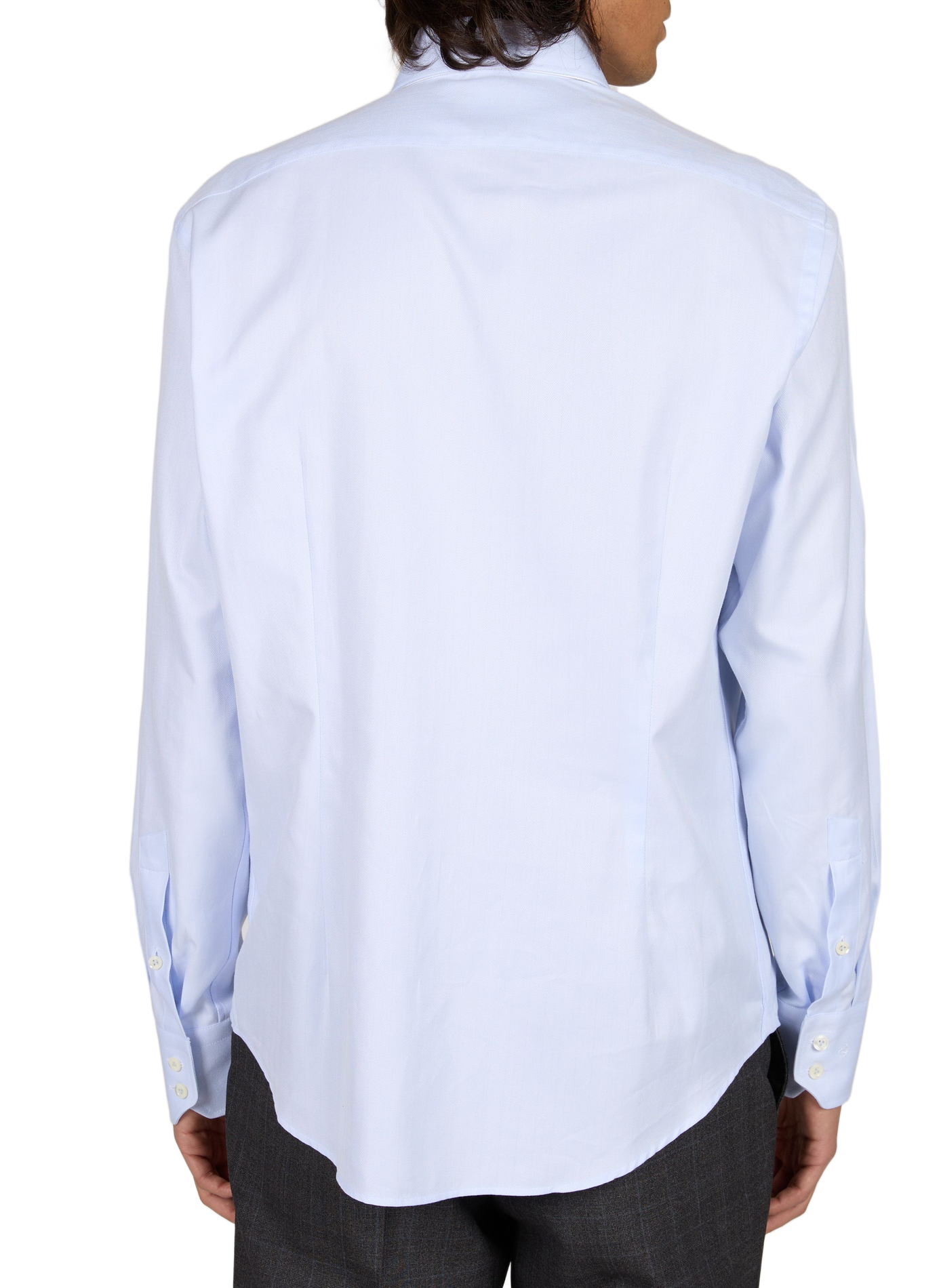 Chemise slim à motif en coton VAN LAACK Bleu