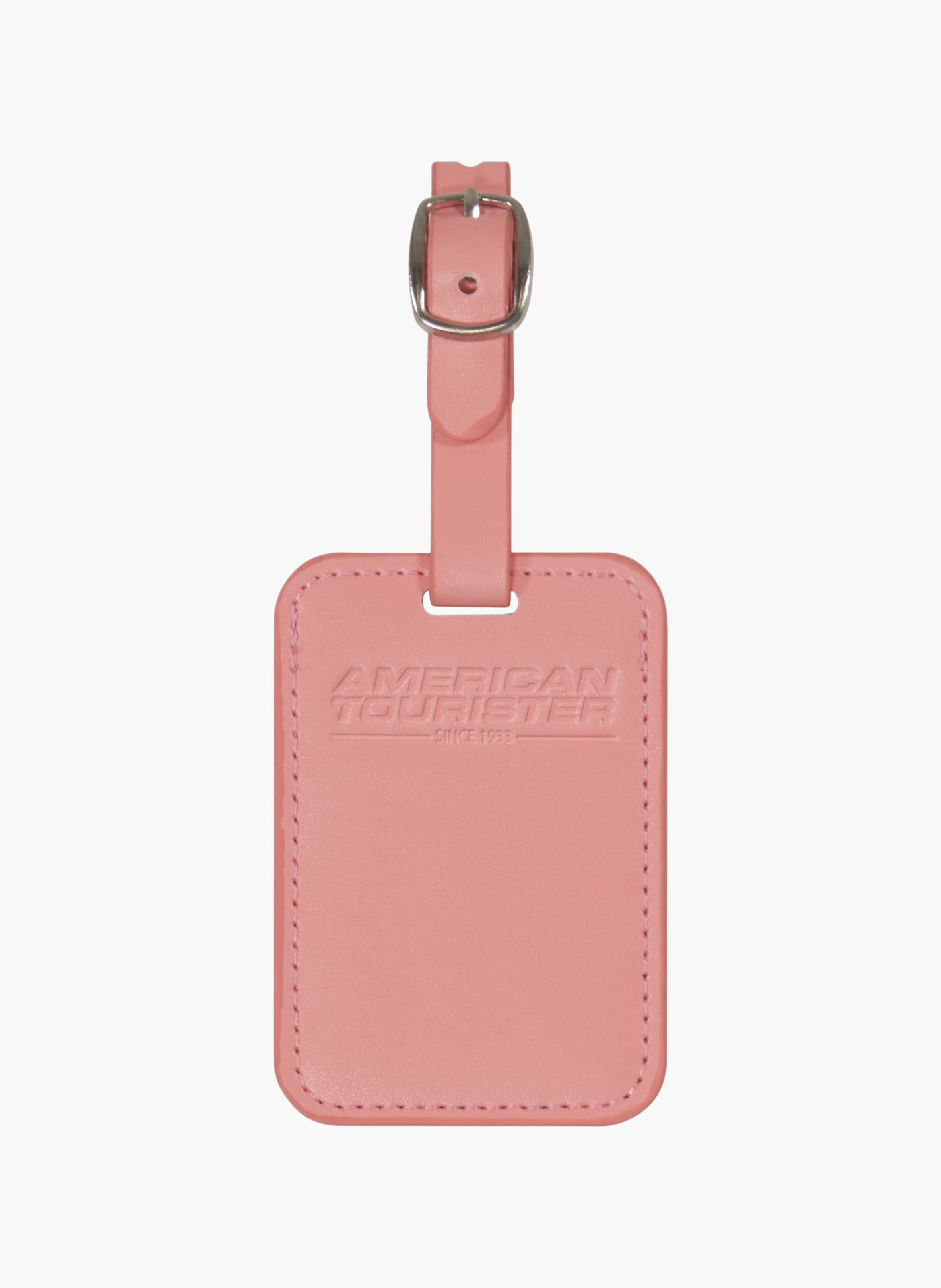 Étiquette à bagages taille s AMERICAN TOURISTER Rose