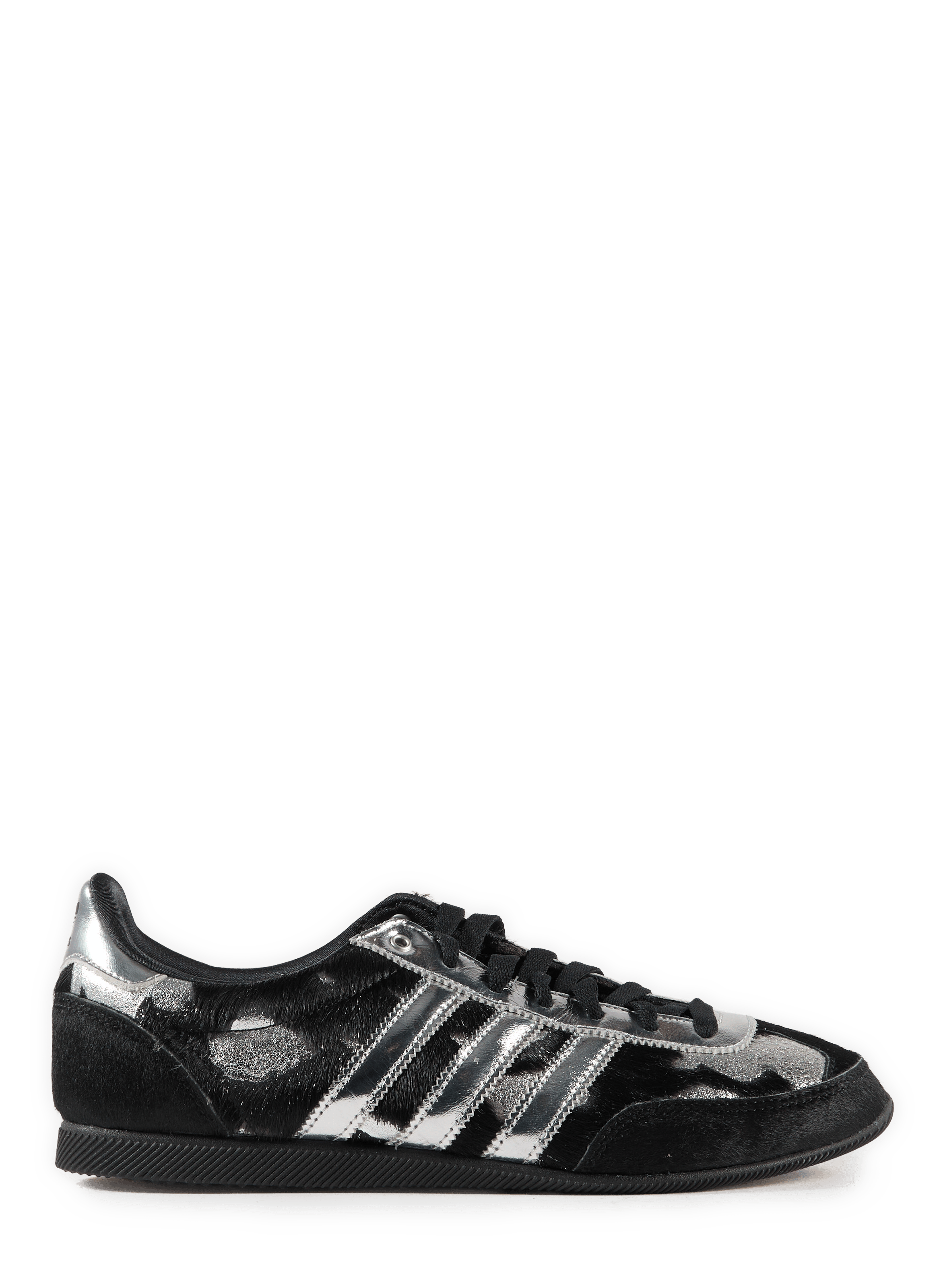 Zapatillas bajas estampadas de cuero ADIDAS Negro