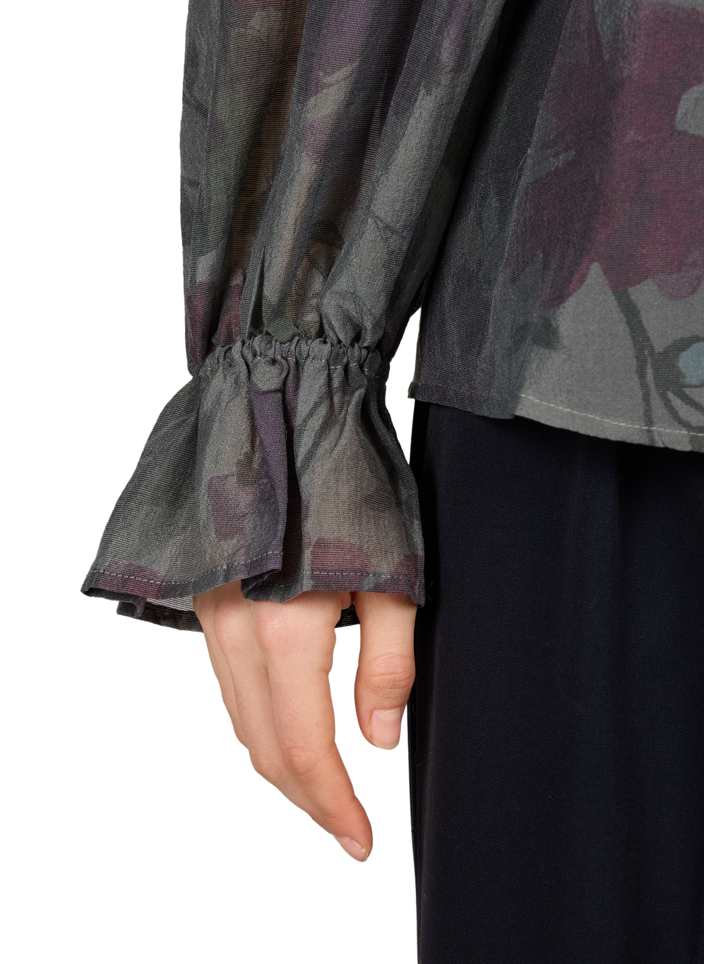 Jaquelina loose-fit printed blouse MSCH Multicolour