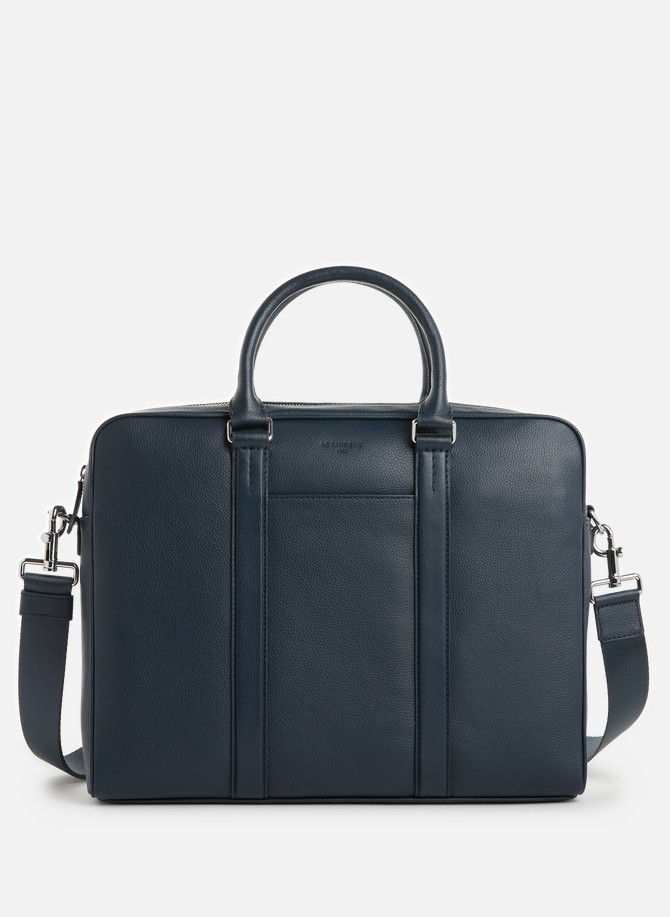 Charles leather briefcase  LE TANNEUR