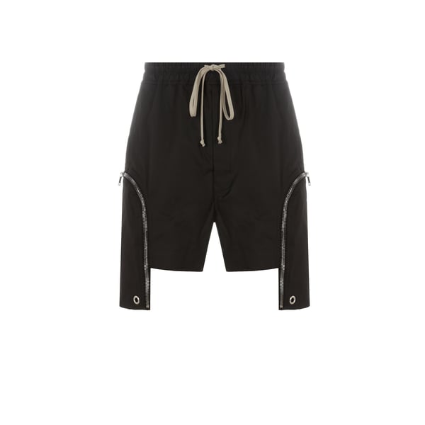 Short droit en coton