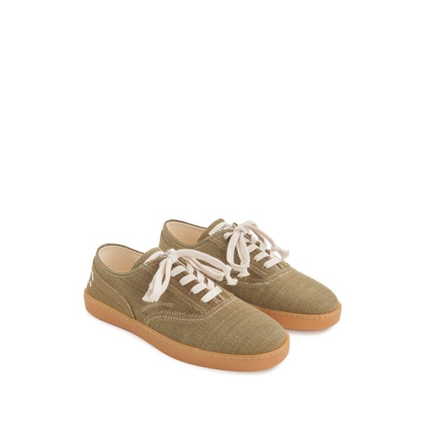 Baskets basses Maji en fibres naturelles