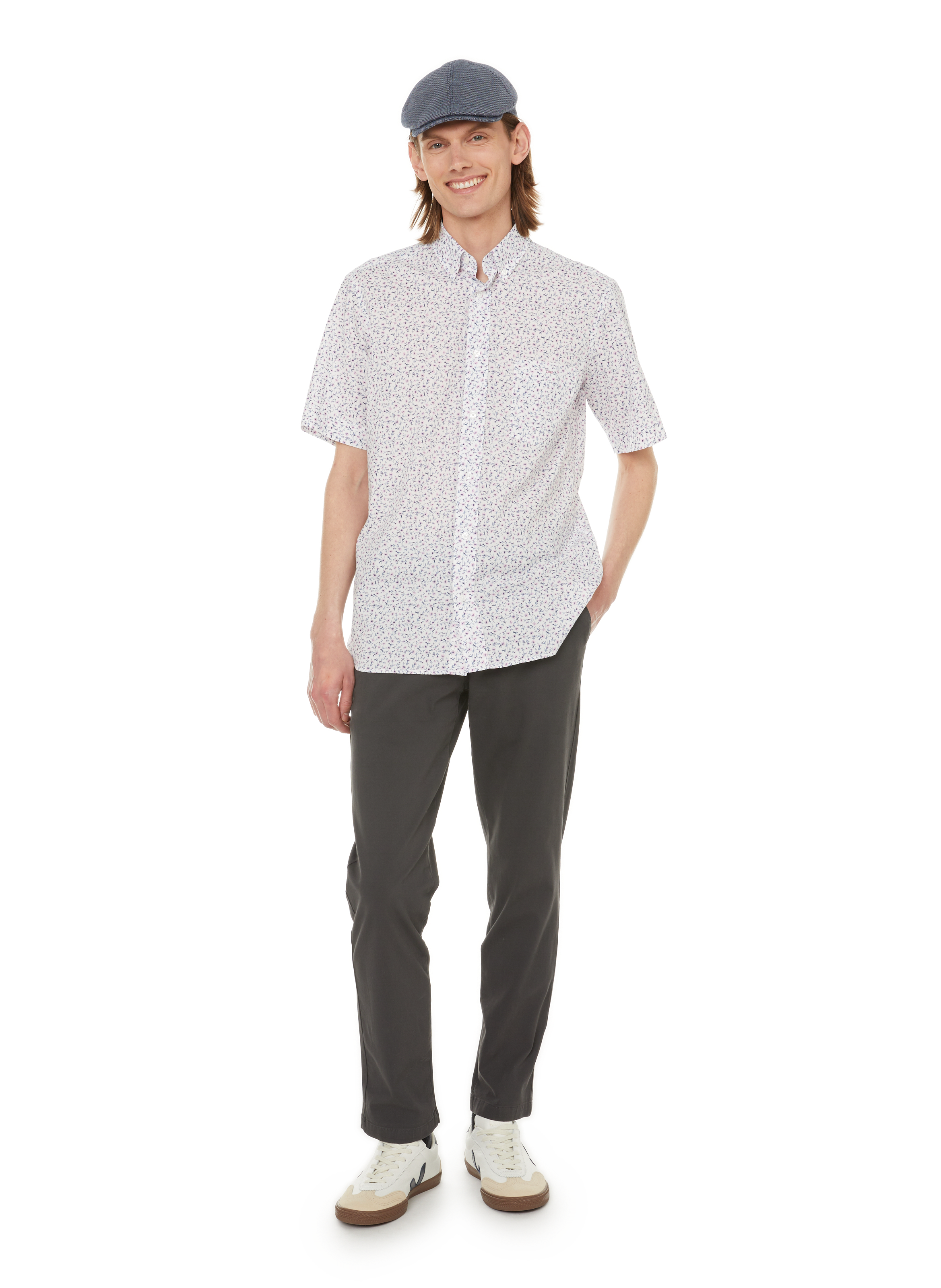 Beret en coton SAISON 1865 Bleu