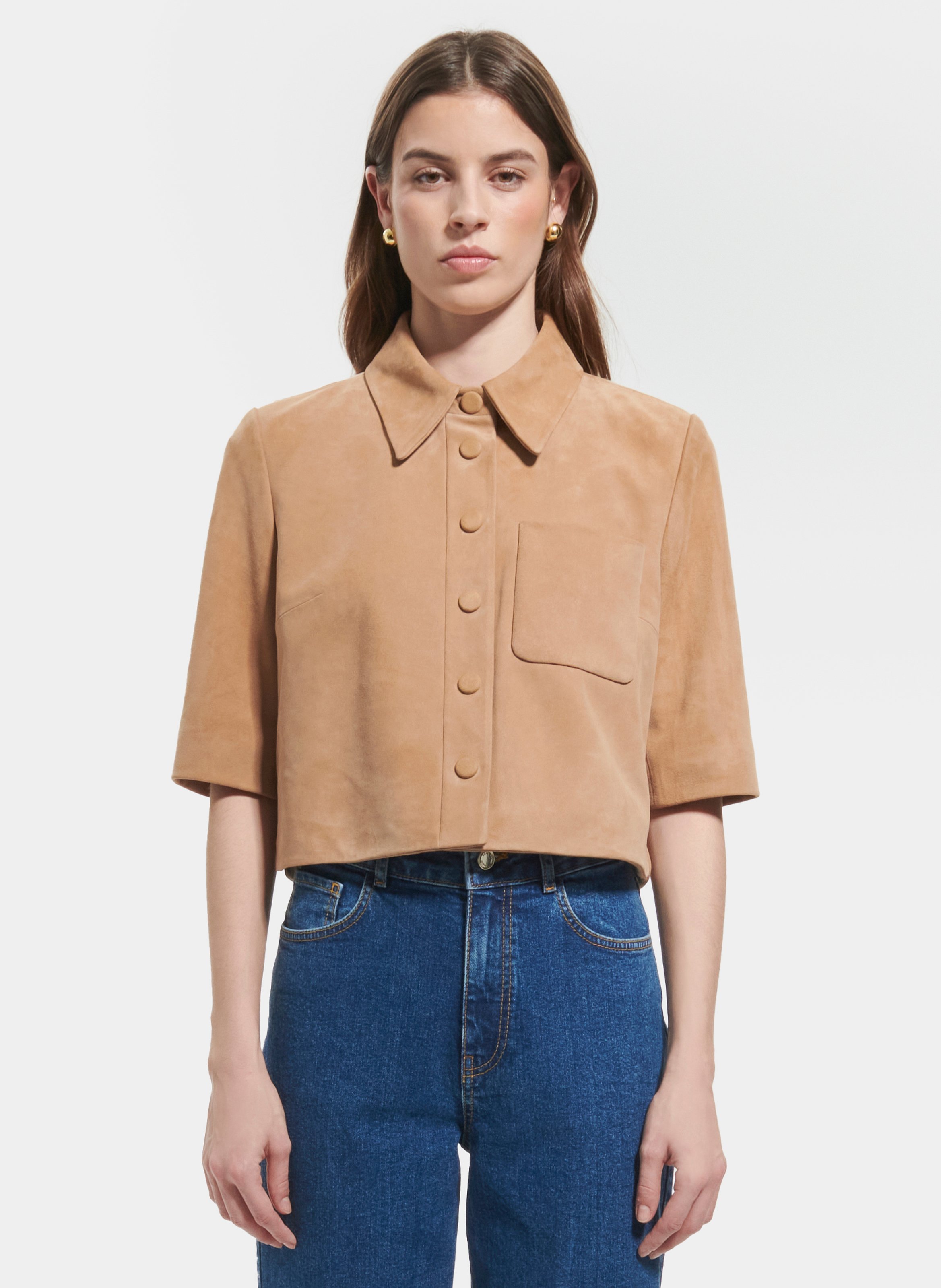 Chemise  celina ZAPA Beige