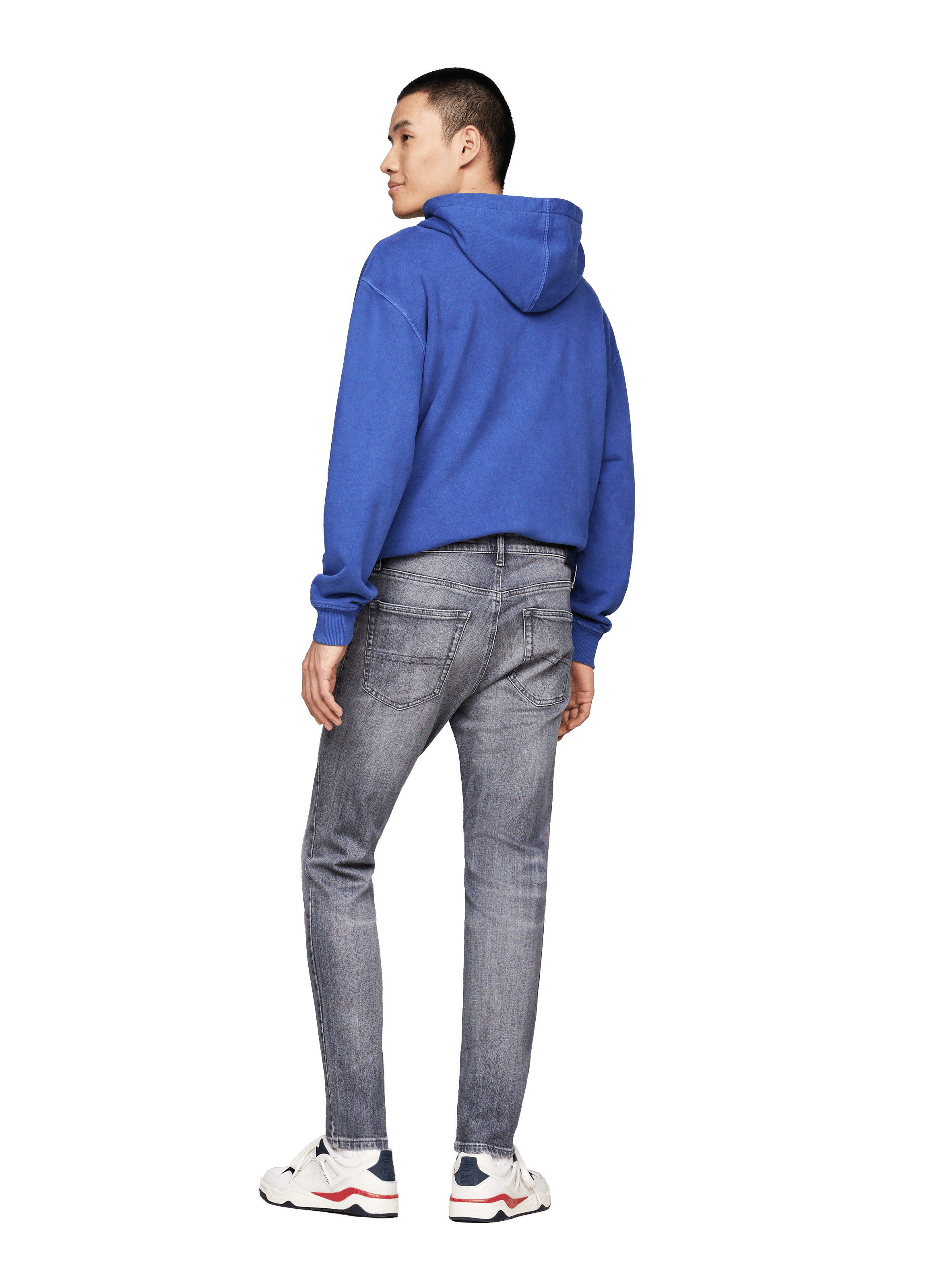 Jean slim  TOMMY HILFIGER Gris